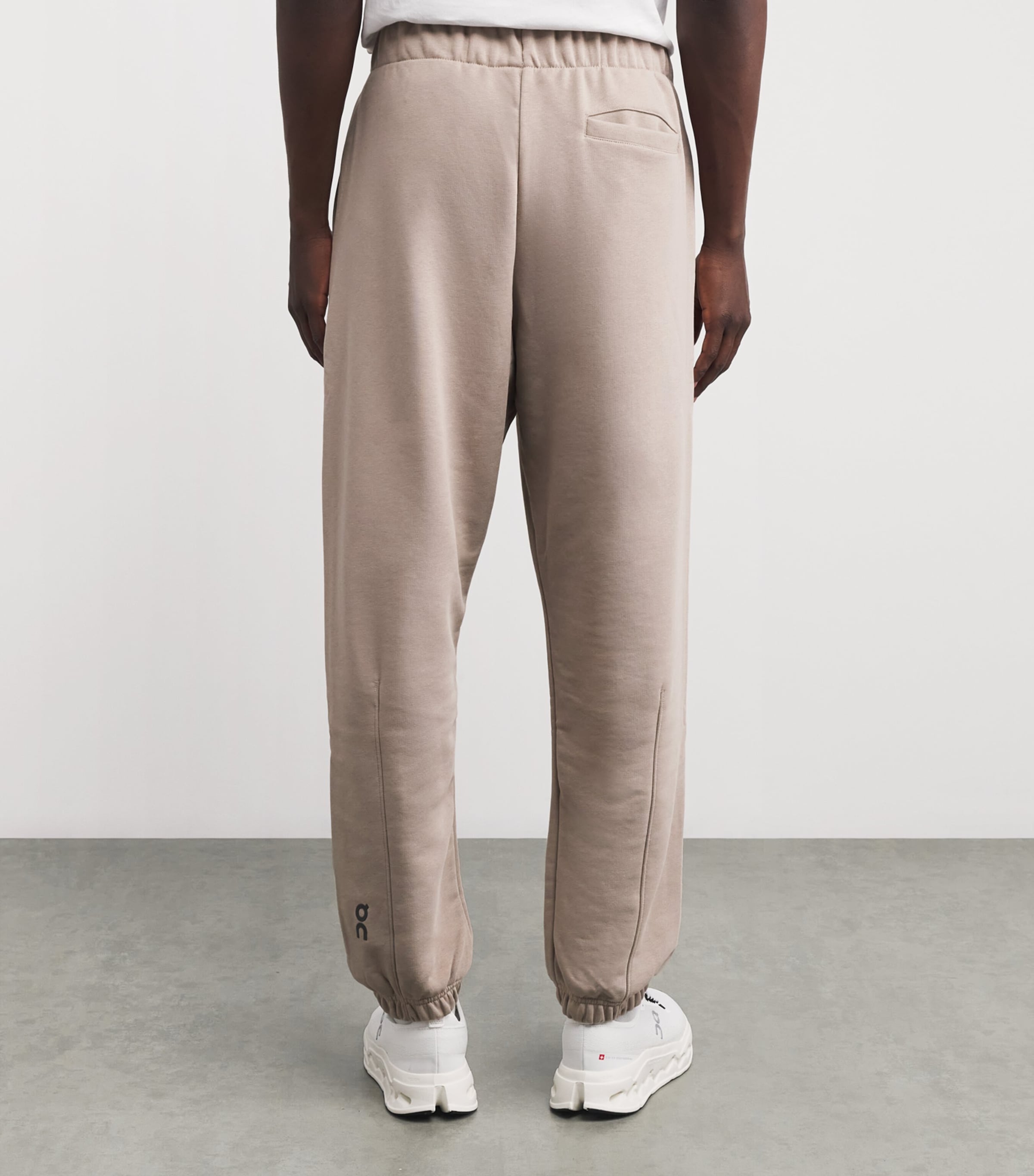 Cotton-Blend Club Sweatpants DESERT Image 4