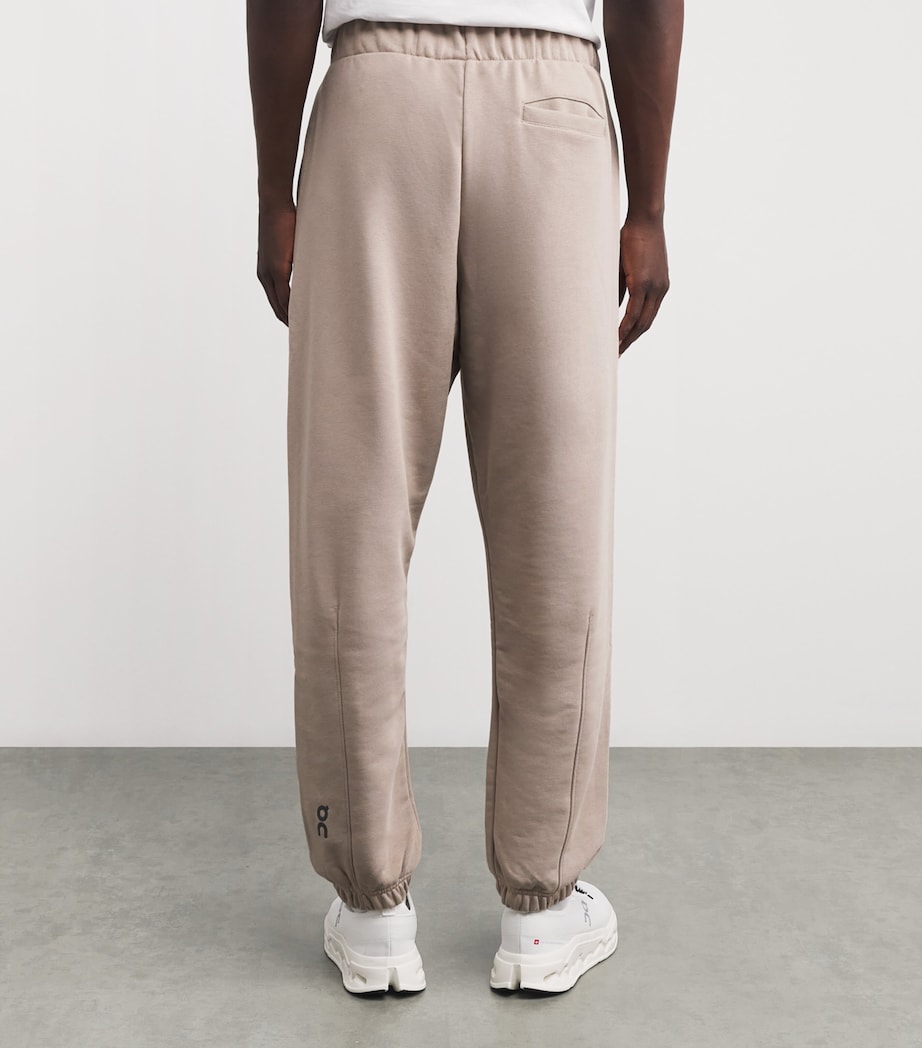 Cotton-Blend Club Sweatpants DESERT Image 4