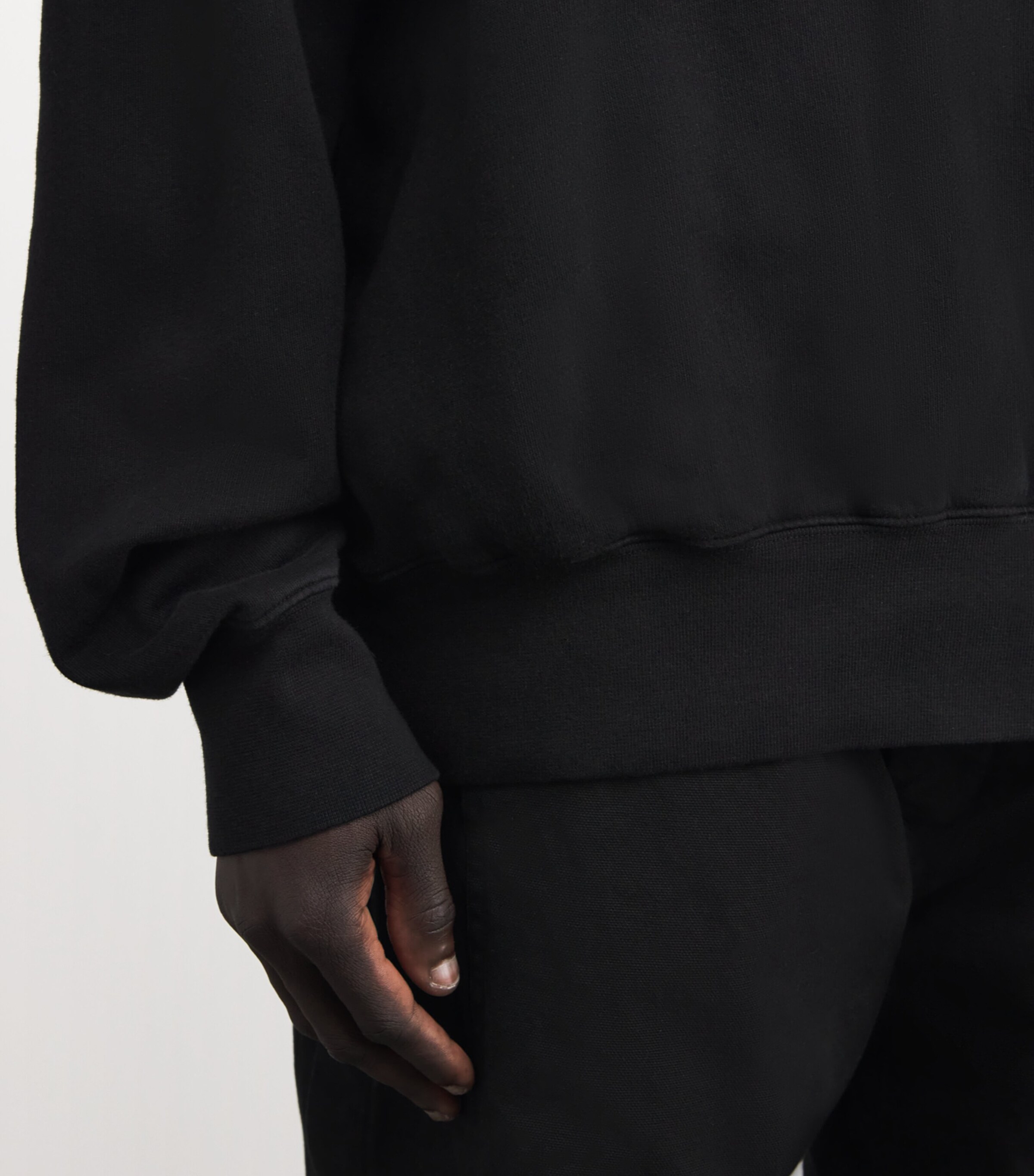 Rick Owens Mens DRKSHDW Cotton Hollywood Hoodie Image 6