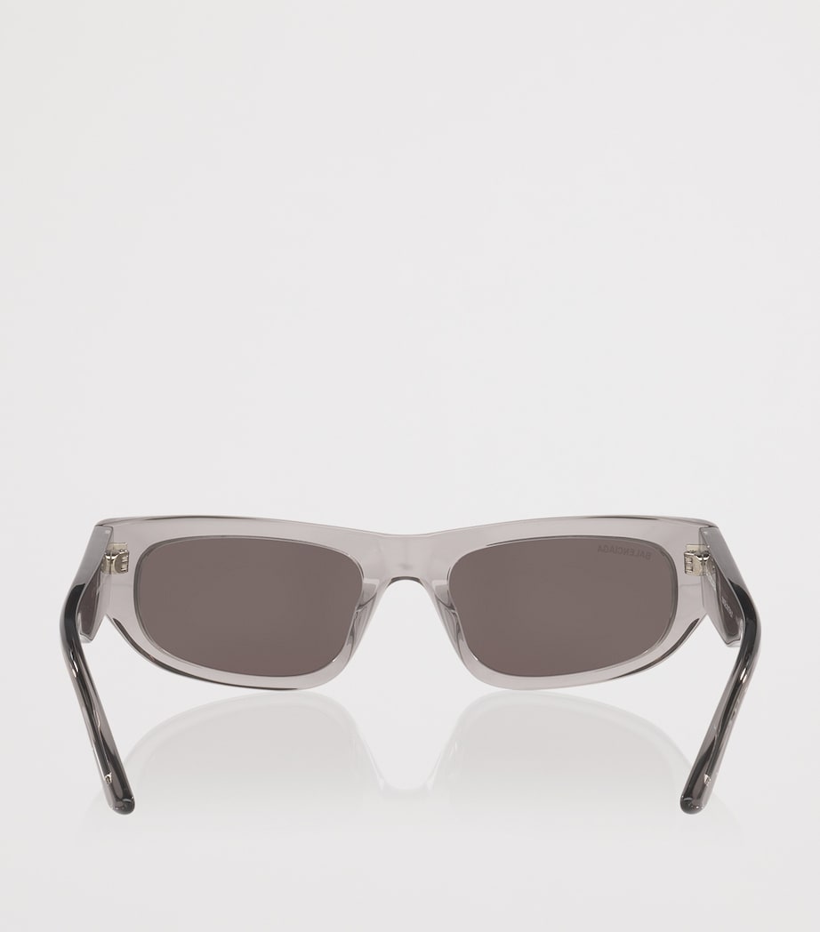 Balenciaga Womens Rectangular Sunglasses Image 4