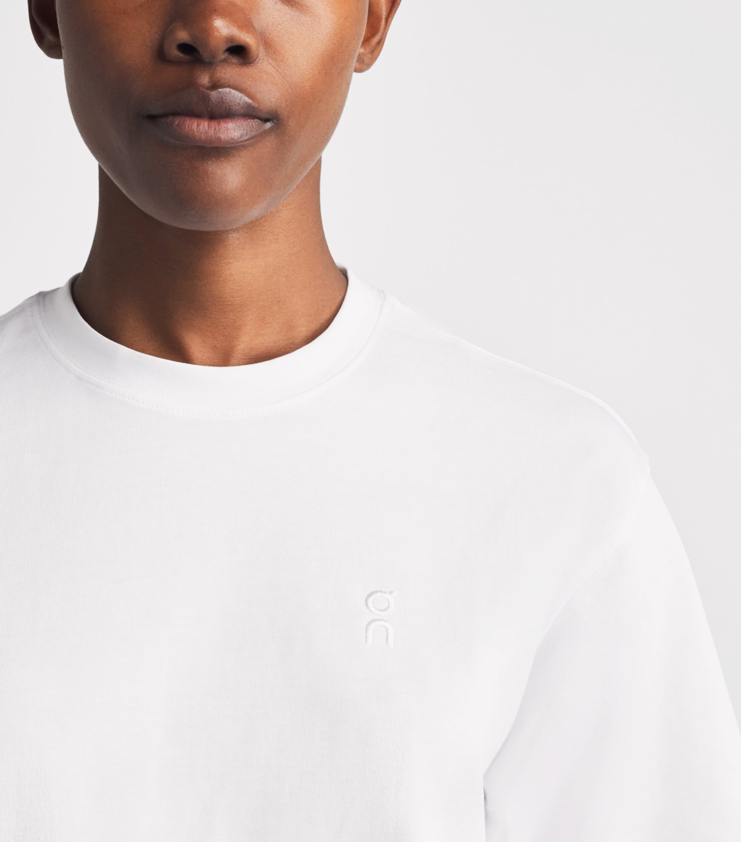 On Womens Cotton Club Collective T-Shirt White Image 3