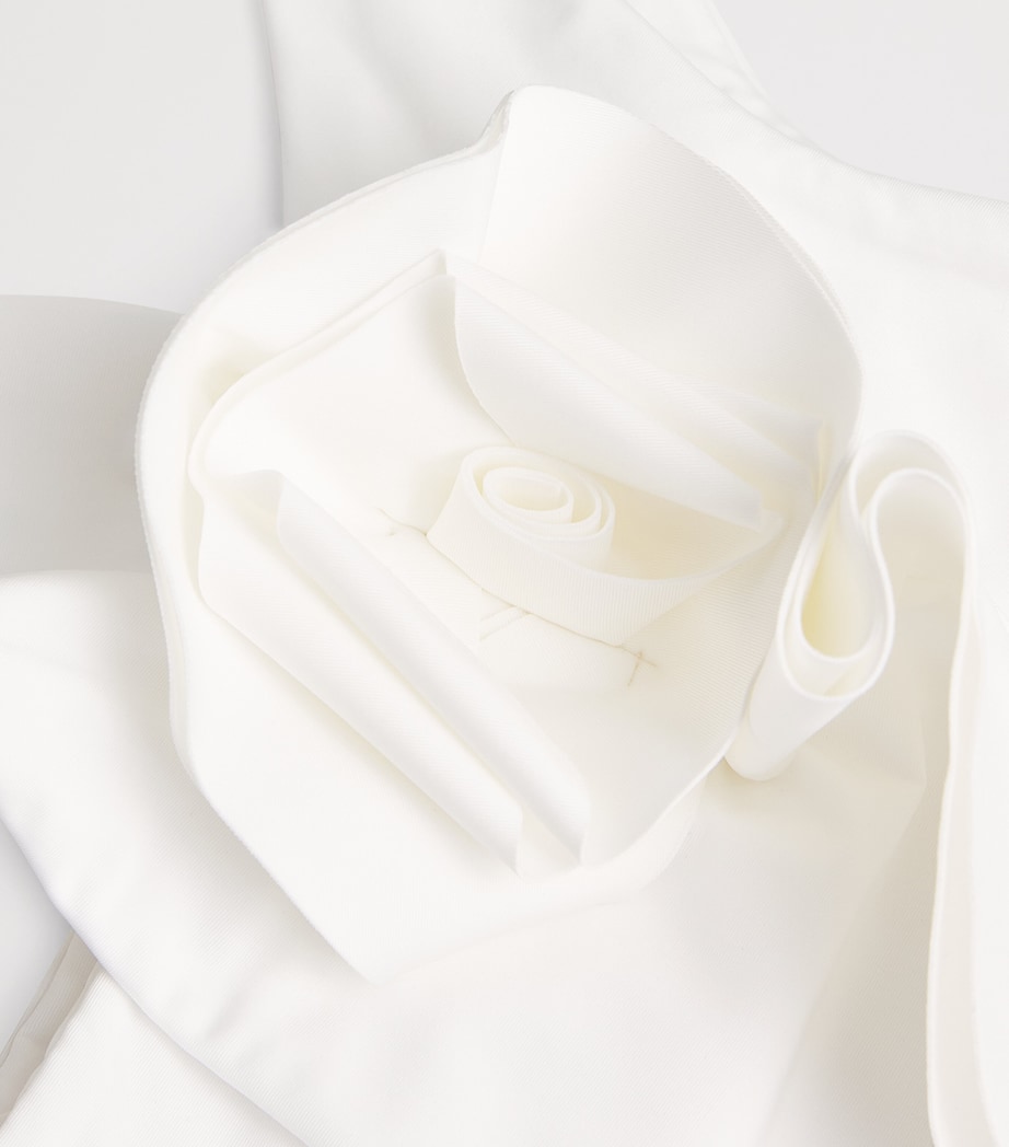 Ruched Yojaira Halterneck Swimsuit 97/OFF WHITE Image 4