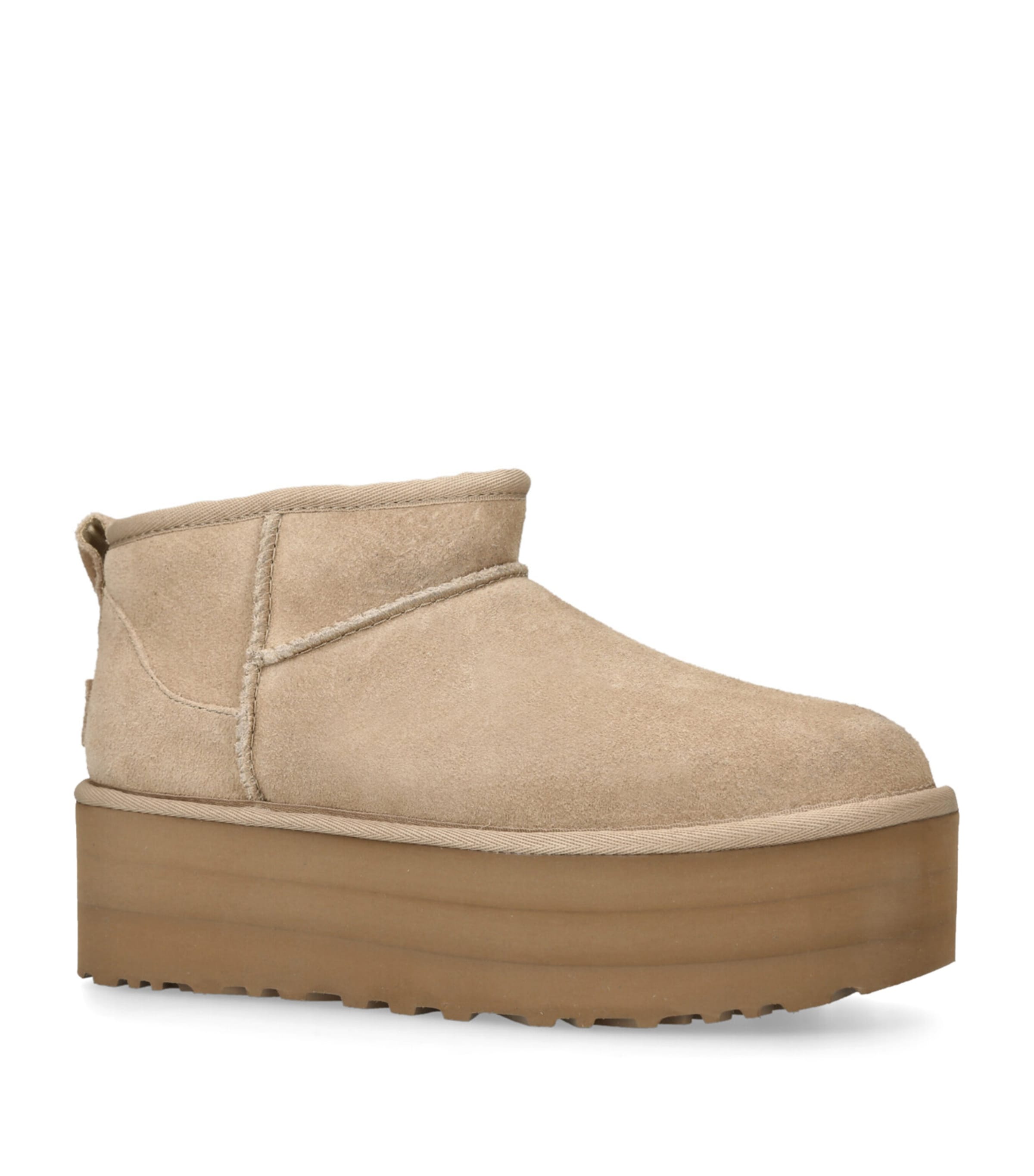 Classic Ultra Mini Platform Boots 50 BEIGE Image 3