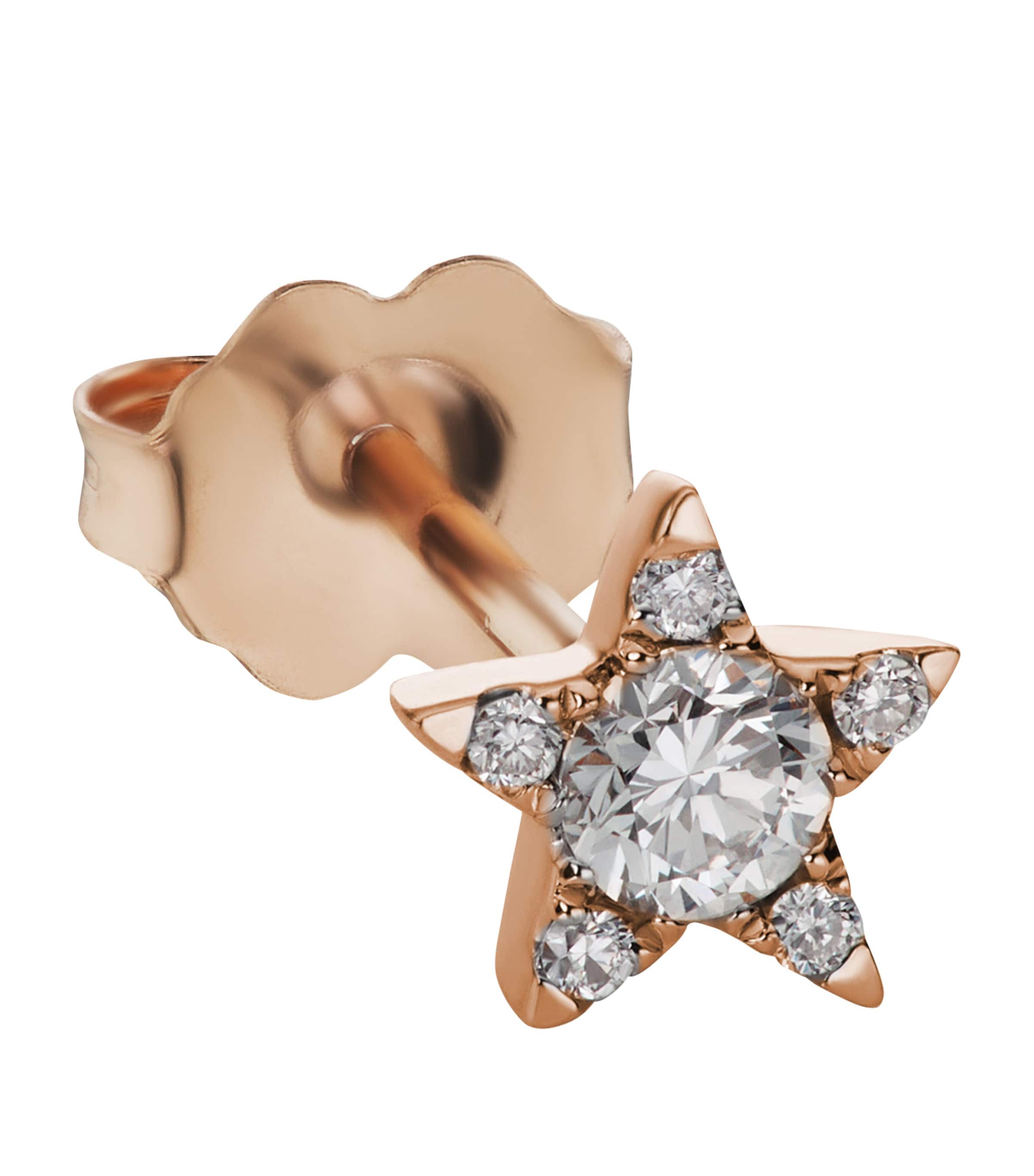 Maria Tash Diamond Star Stud Earring (5.5mm) | Fine Jewellery | Fine Earrings | Stud Earrings | Men Accessories | Jewellery | Earrings | Designers | Maria Tash