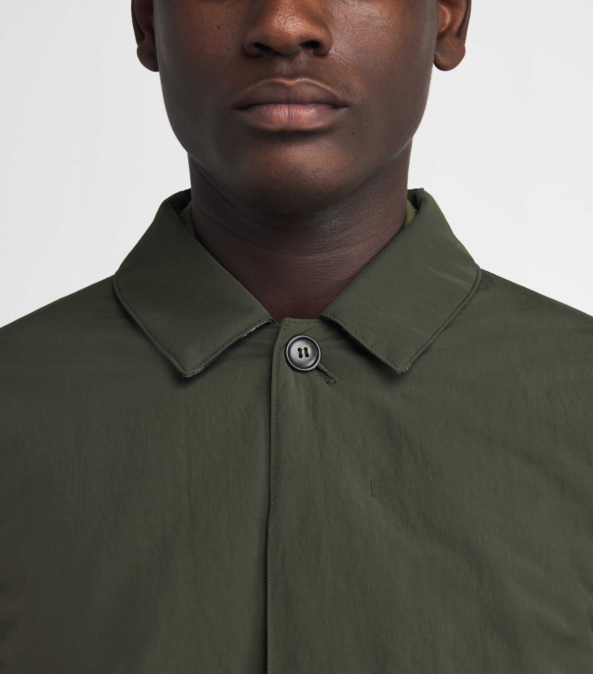 Wadded Lorden Showerproof Jacket OL72 OLIVE Image 6