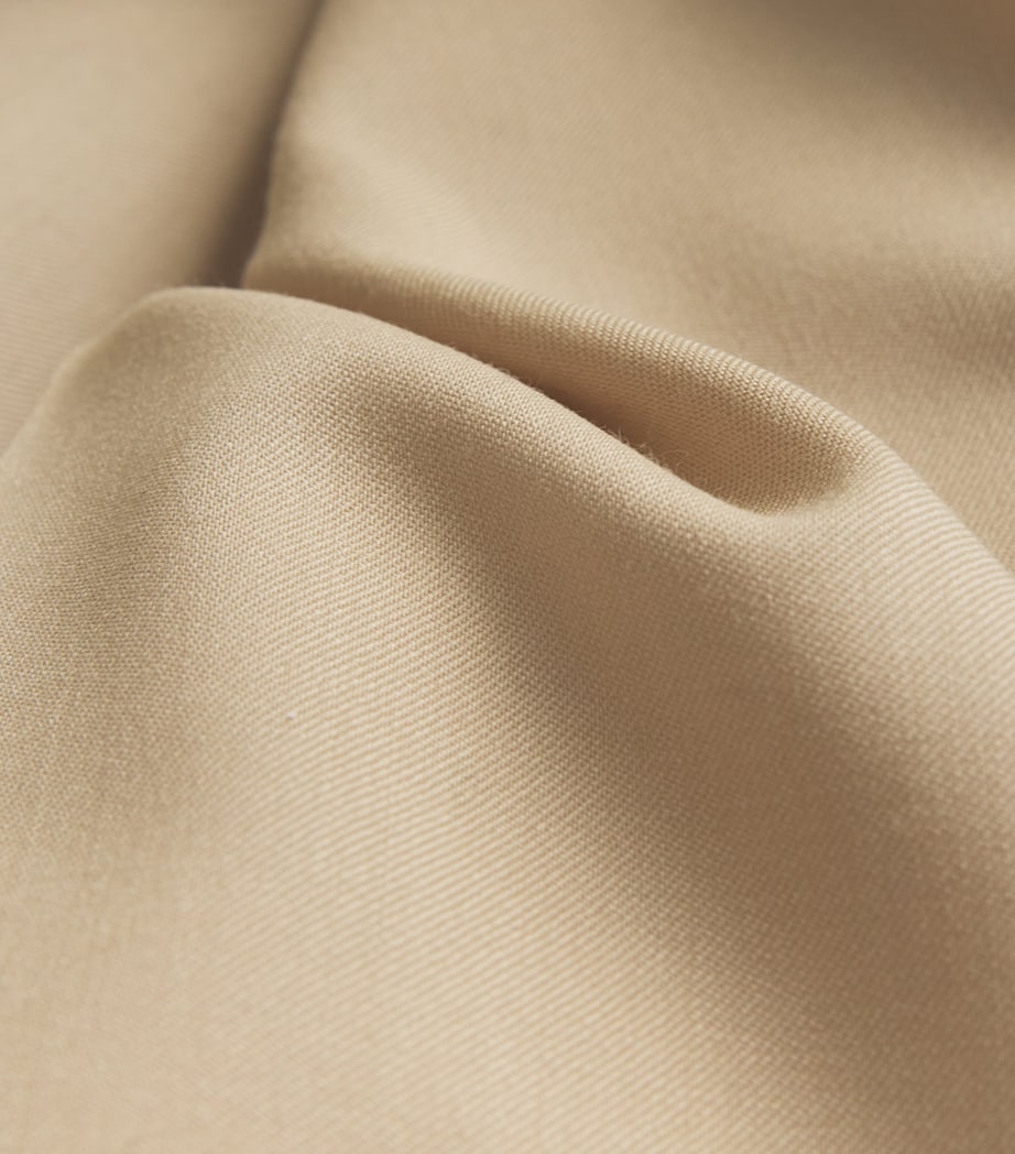 Wool Tailored Trousers CLA TAN Image 5