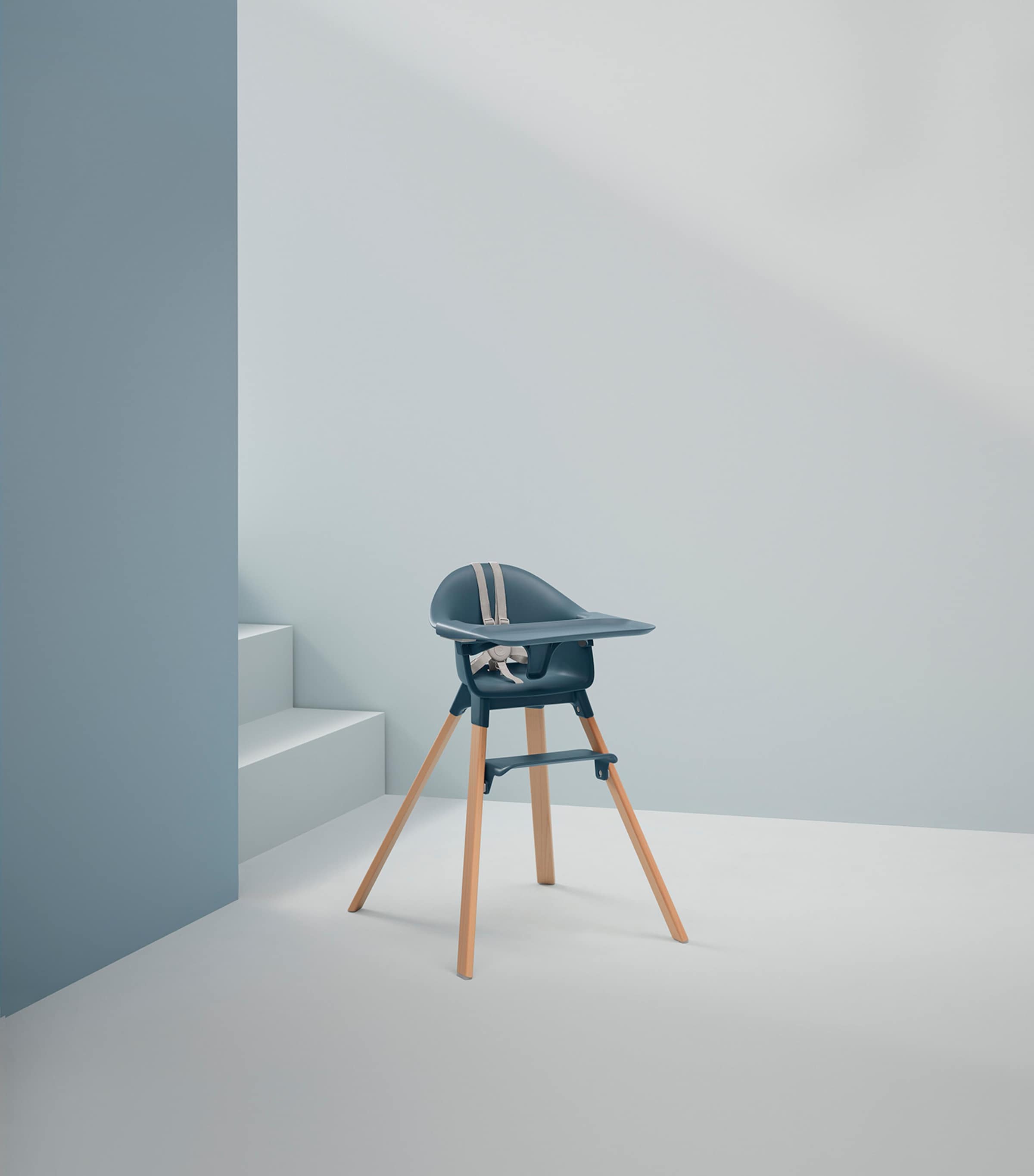 Clikk High Chair FJORD BLUE Image 7