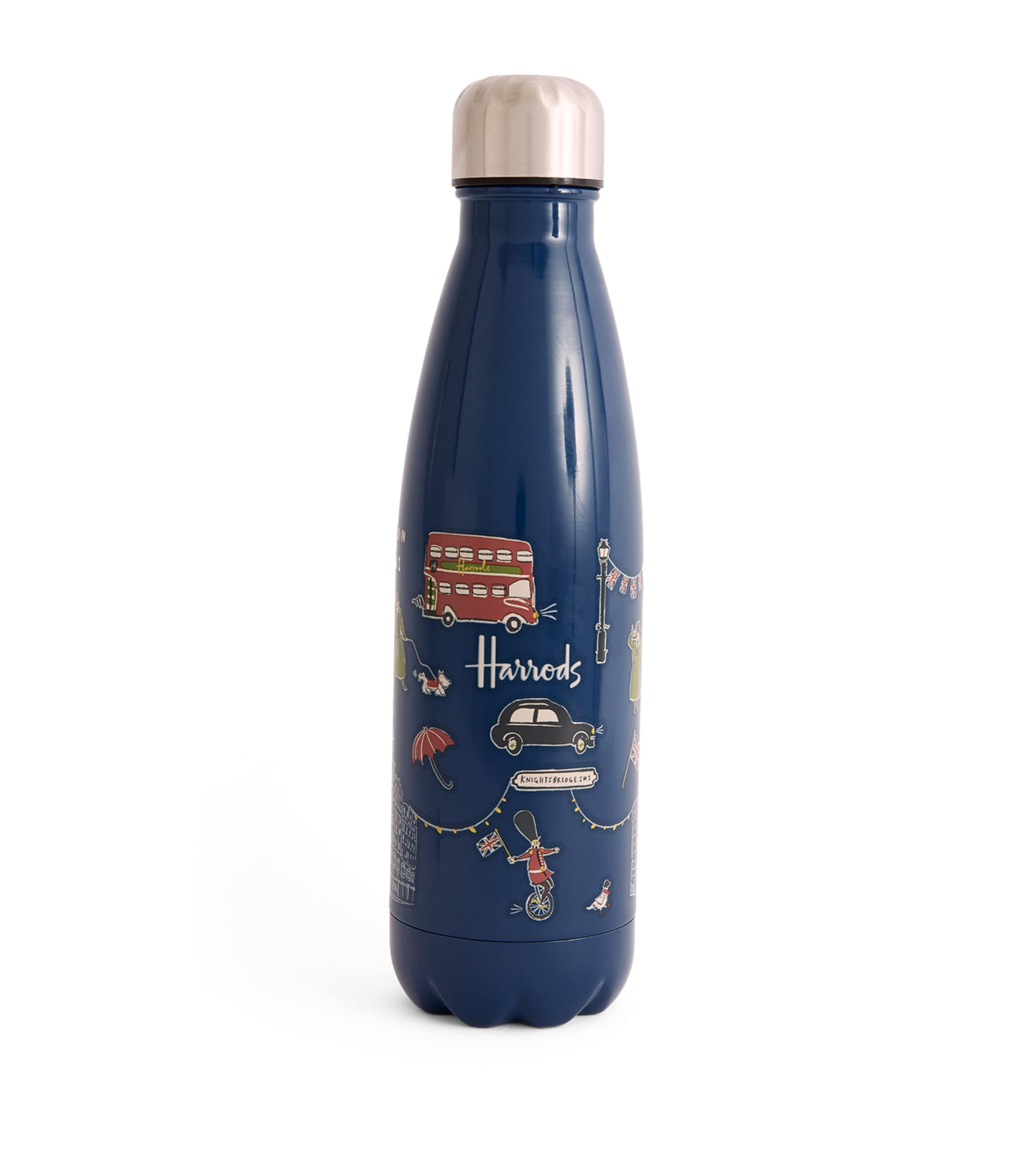 Harrods Sw1 Knightsbridge Water Bottle In Blue