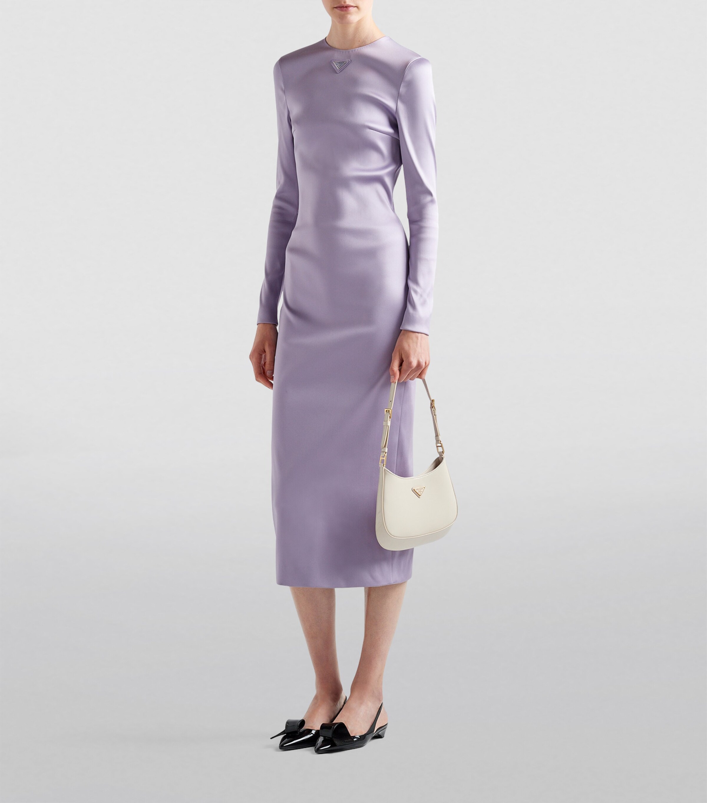 Prada Patent Leather Cleo Shoulder Bag Image 6