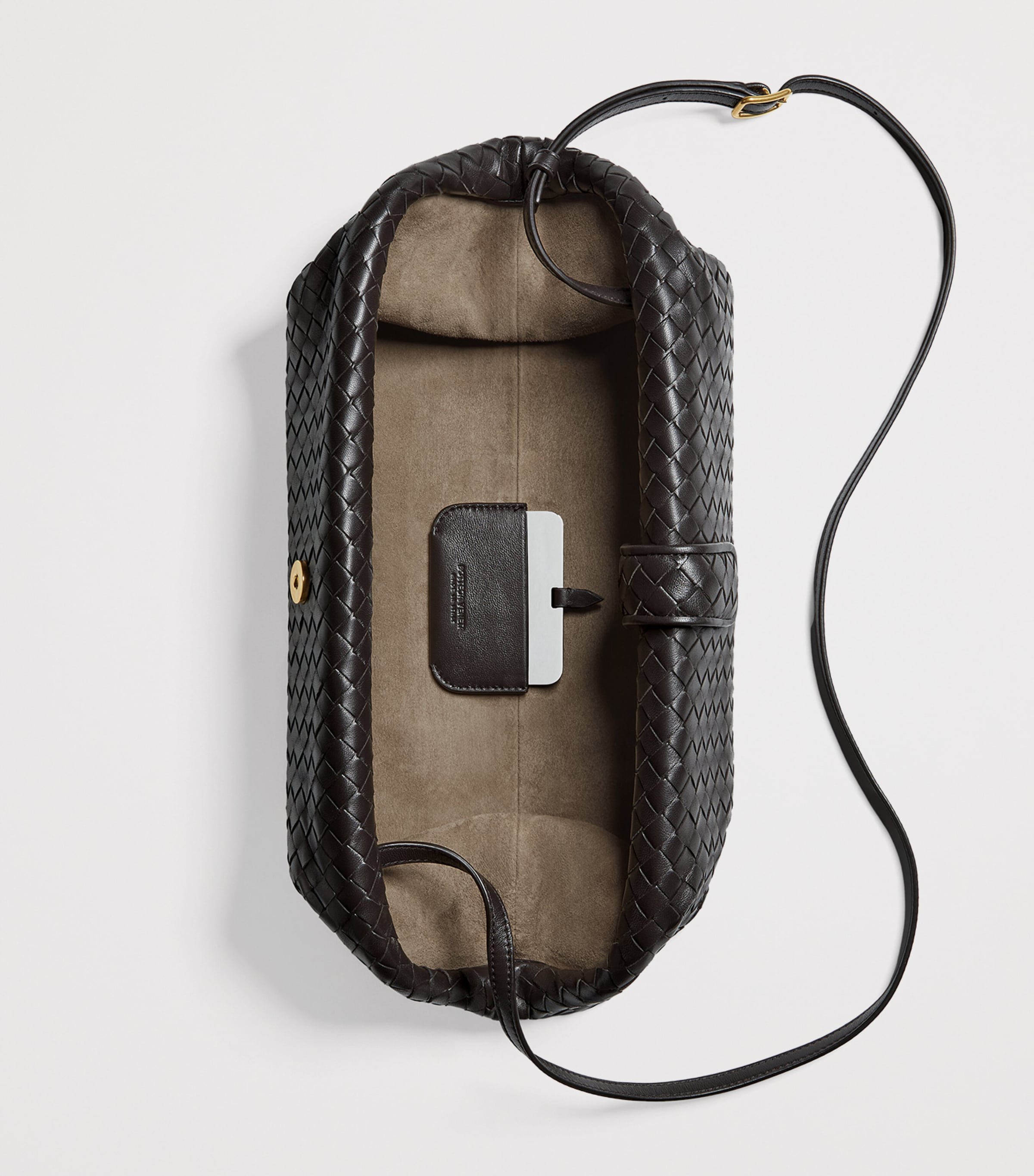 Bottega Veneta Leather Lauren 1980 Clutch Bag Image 3