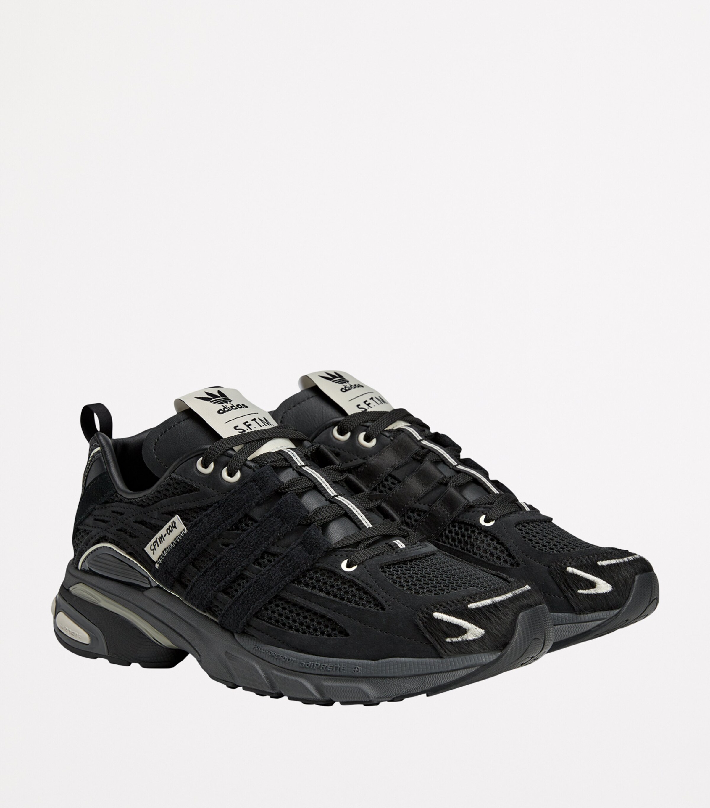 adidas Mens x Song For The Mute Adistar Cushion Sneakers Black Image 4