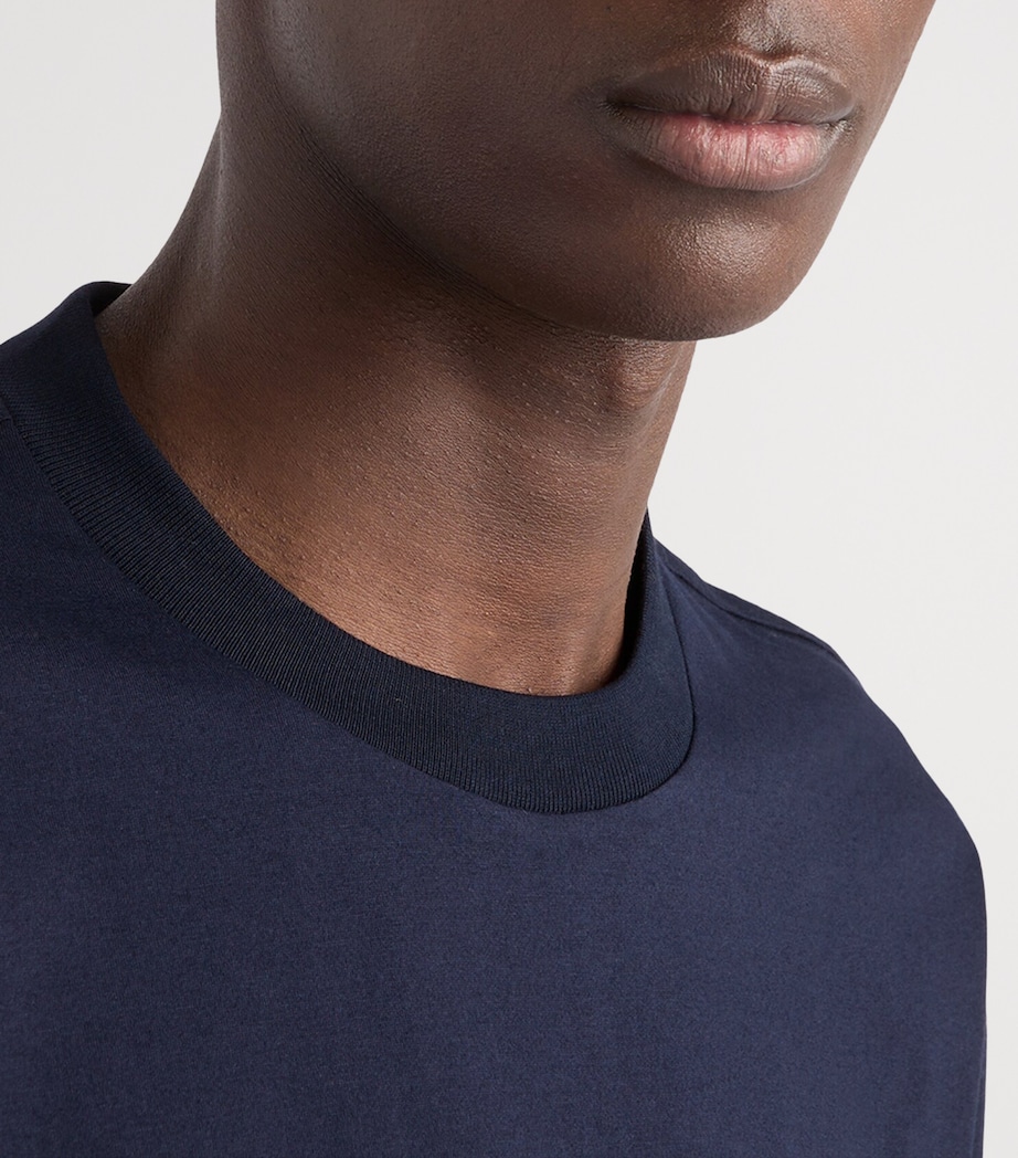 Prada Mens Cotton Conceptual Triangle T-Shirt Image 4