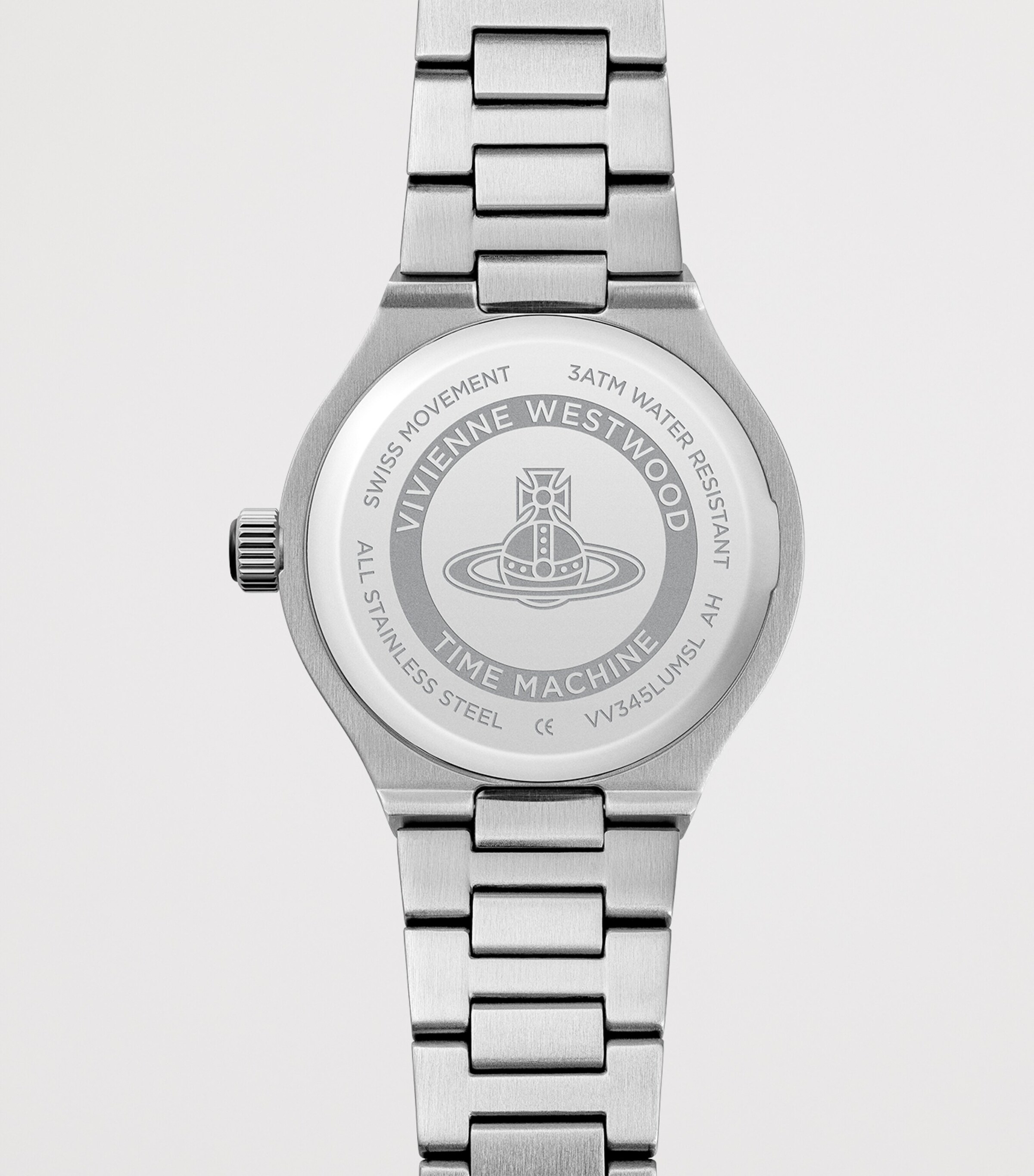 Vivienne Westwood Stainless Steel Berwick Watch 37mm Grn Slvr Image 5
