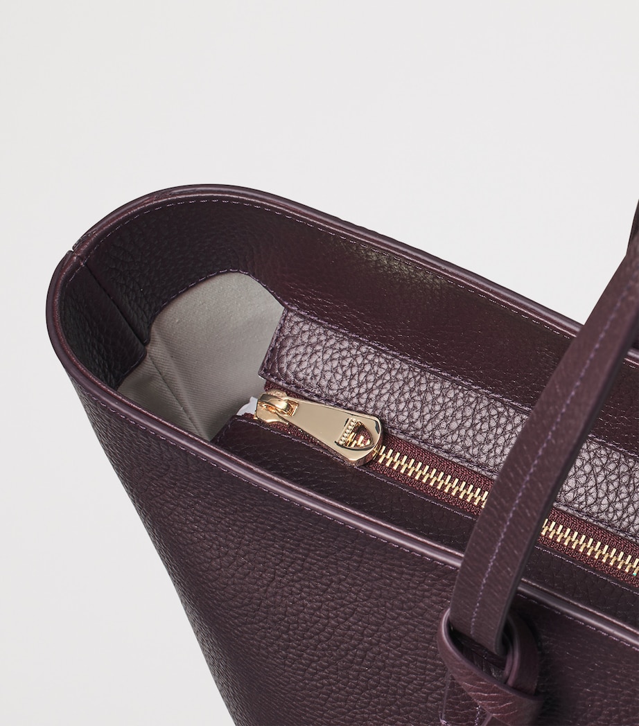 Aspinal Of London Leather East West Tote Bag Fig Image 4