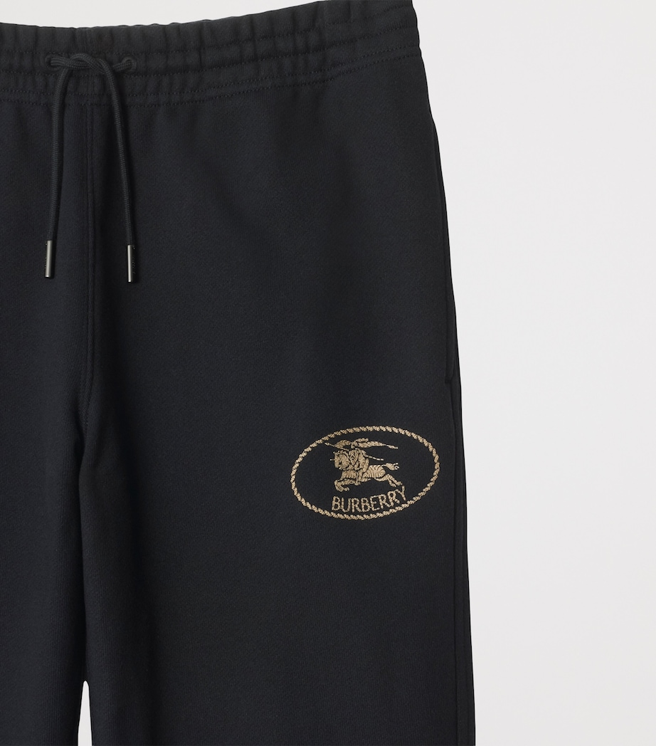 Knight Stamp Sweatpants BLACK Image 4