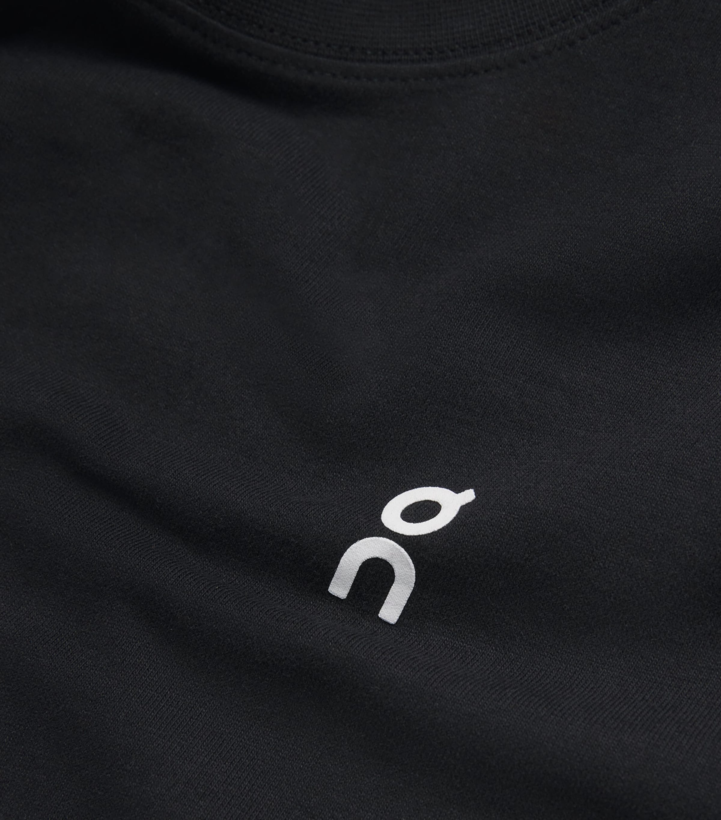 Organic Cotton Club Logo T-Shirt BLACK Image 5