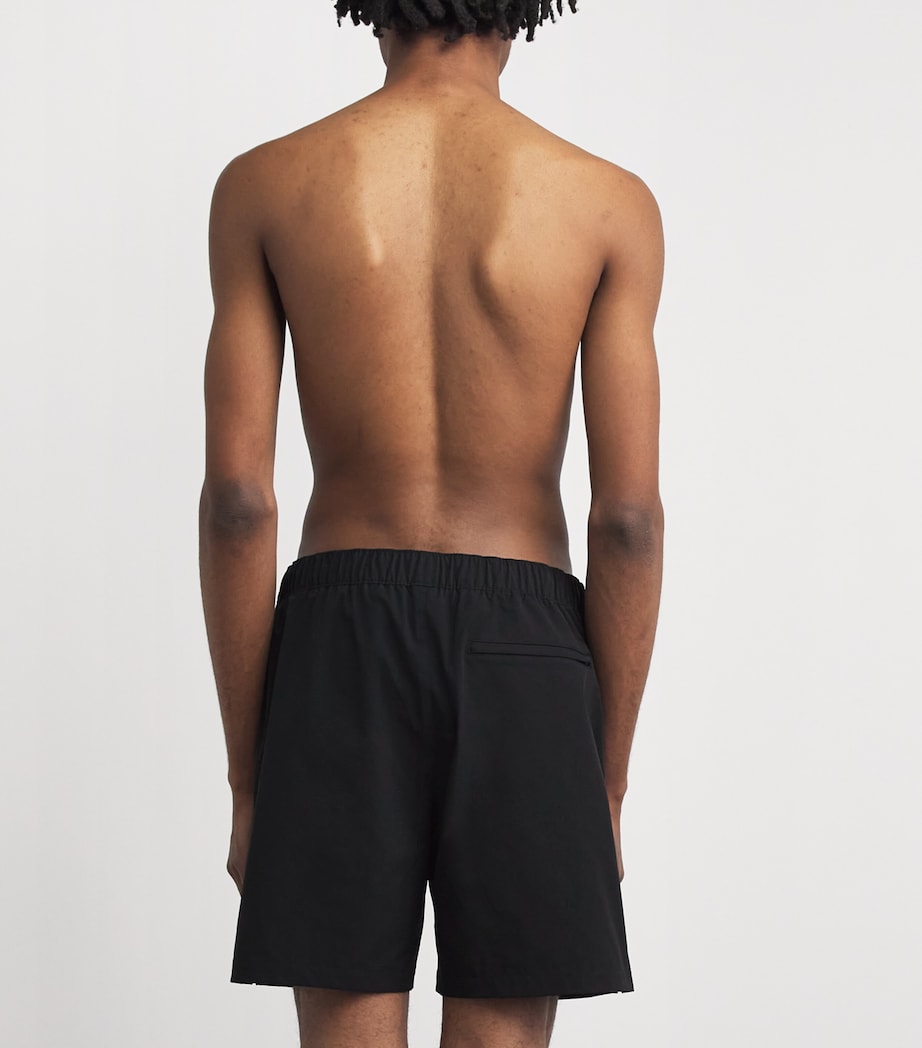 Moose Knuckles Mens Drawstring Swim Shorts Black Image 3