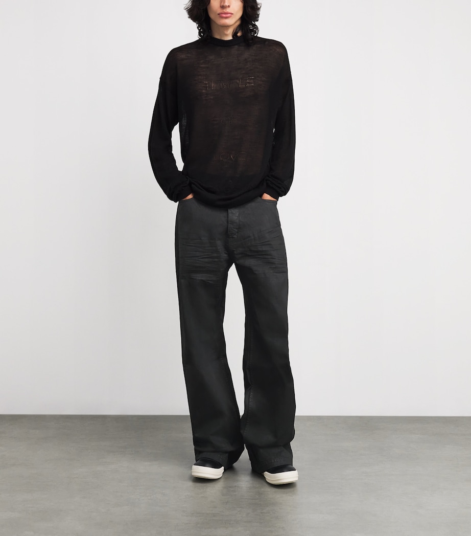 Geth Barrel-Leg Jeans BLACK - 09 Image 2