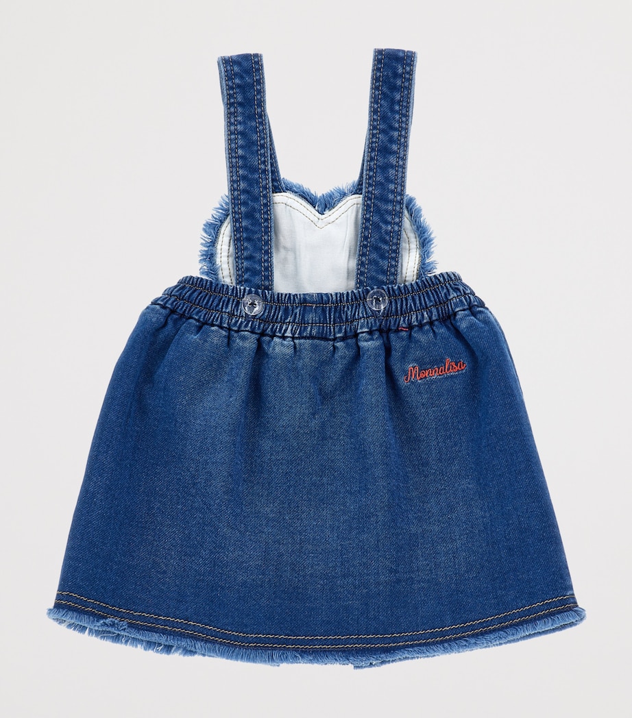 Minnie Mouse Dungaree Dress (3-36 Months) BLU STONE DENIM Image 2