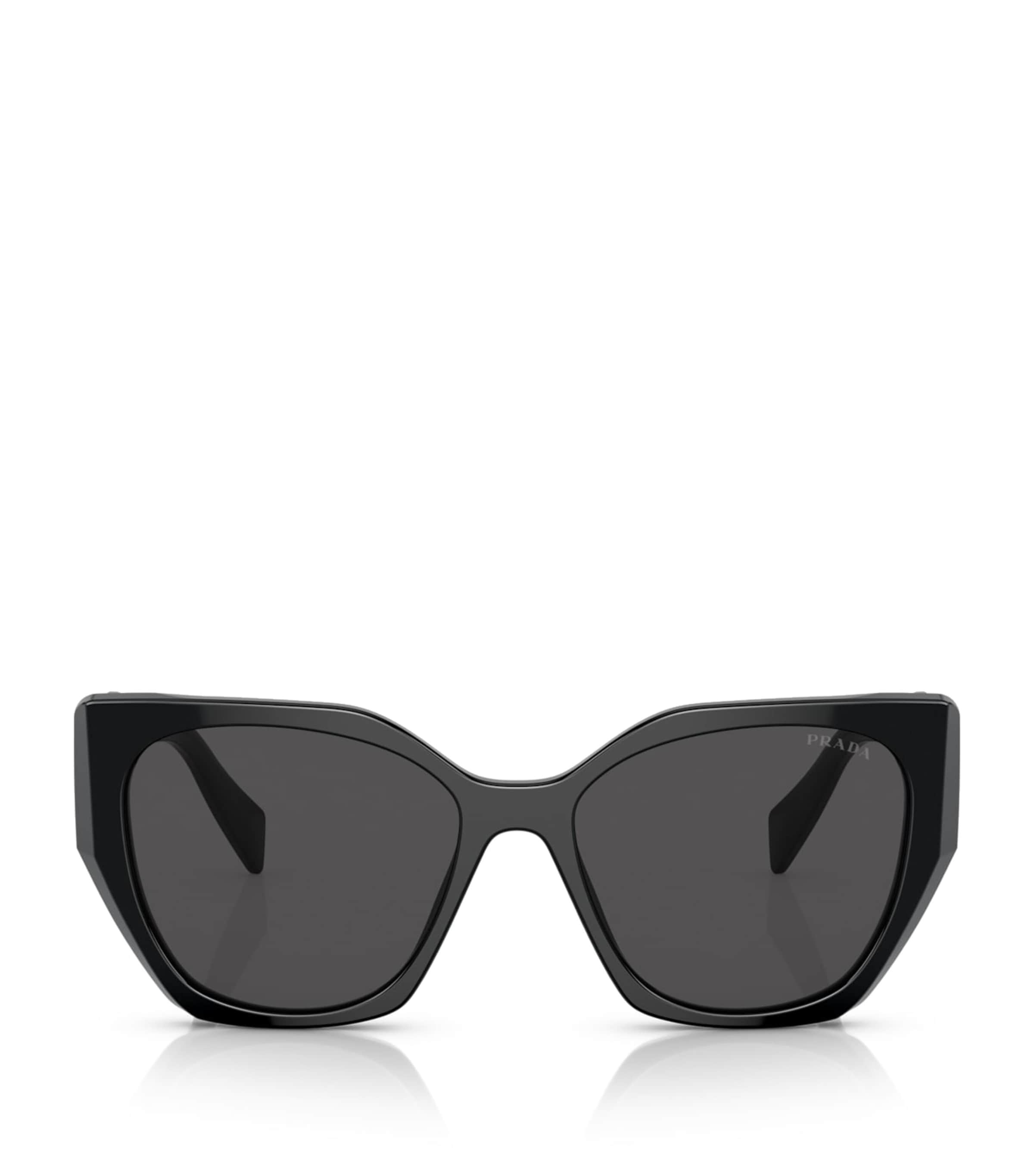 Prada Womens Black Pr 15ws Cat-eye Frame Acetate Sunglasses