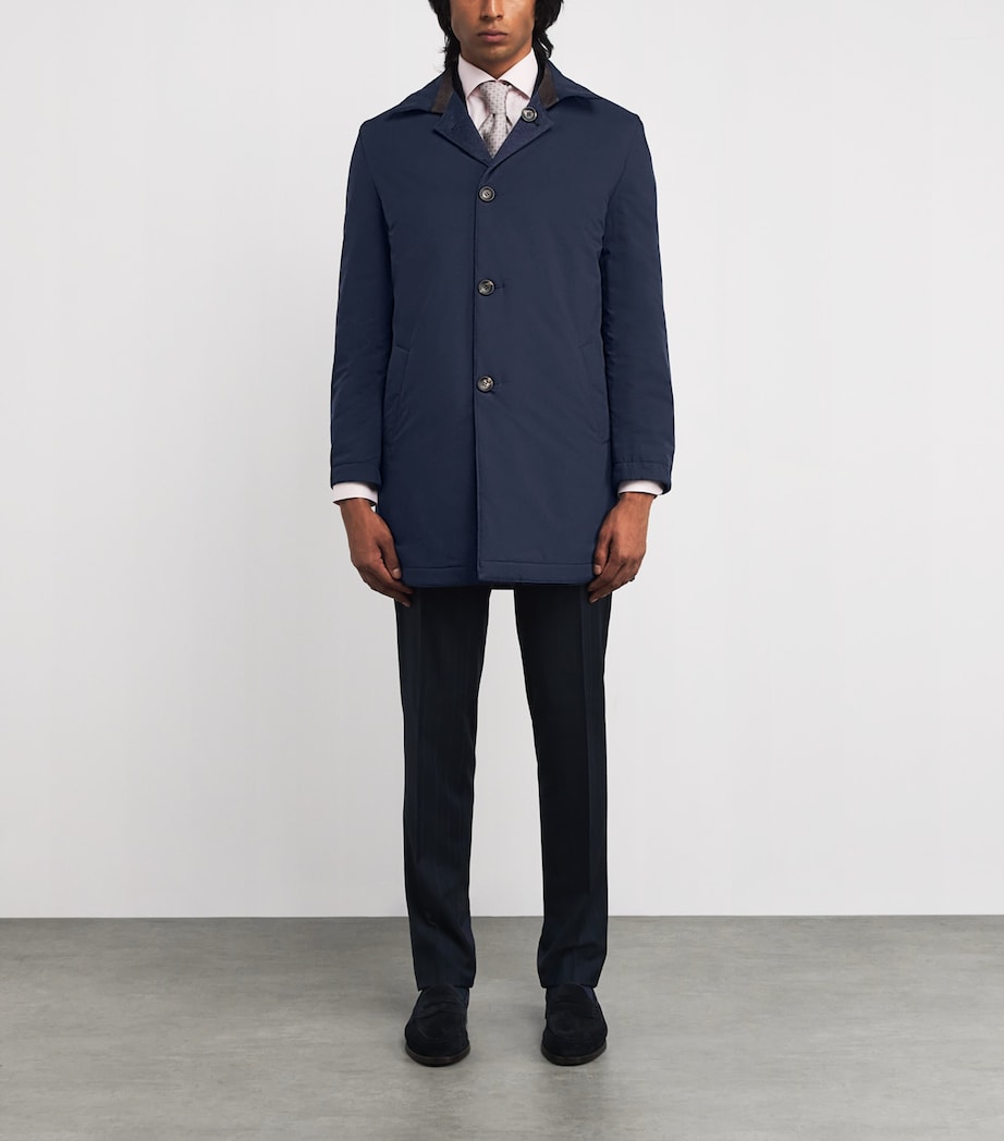 Cashmere Overcoat 574 BLUE Image 6