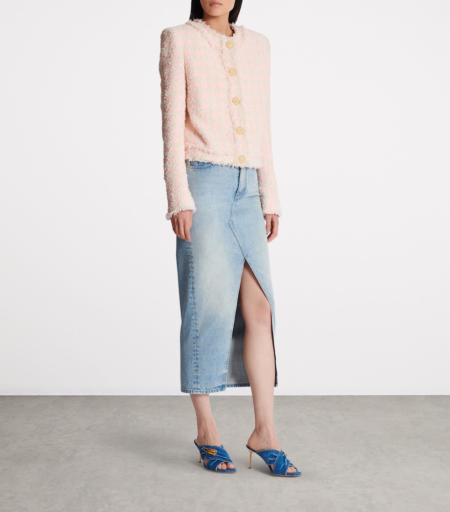 Tweed Jacket OHP ROSE/BEIGE Image 6