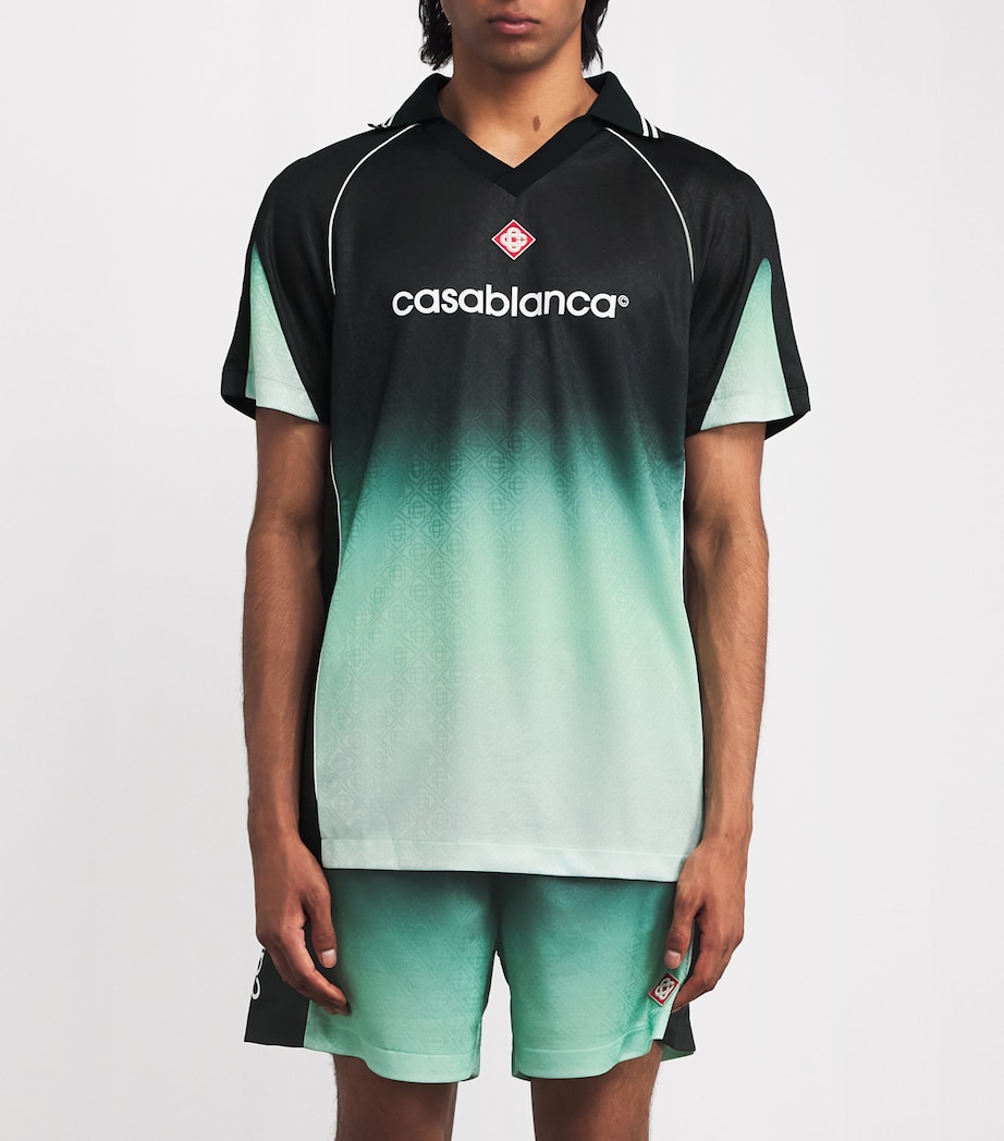 Monogram Jacquard Football Shirt GRADIENT Image 3