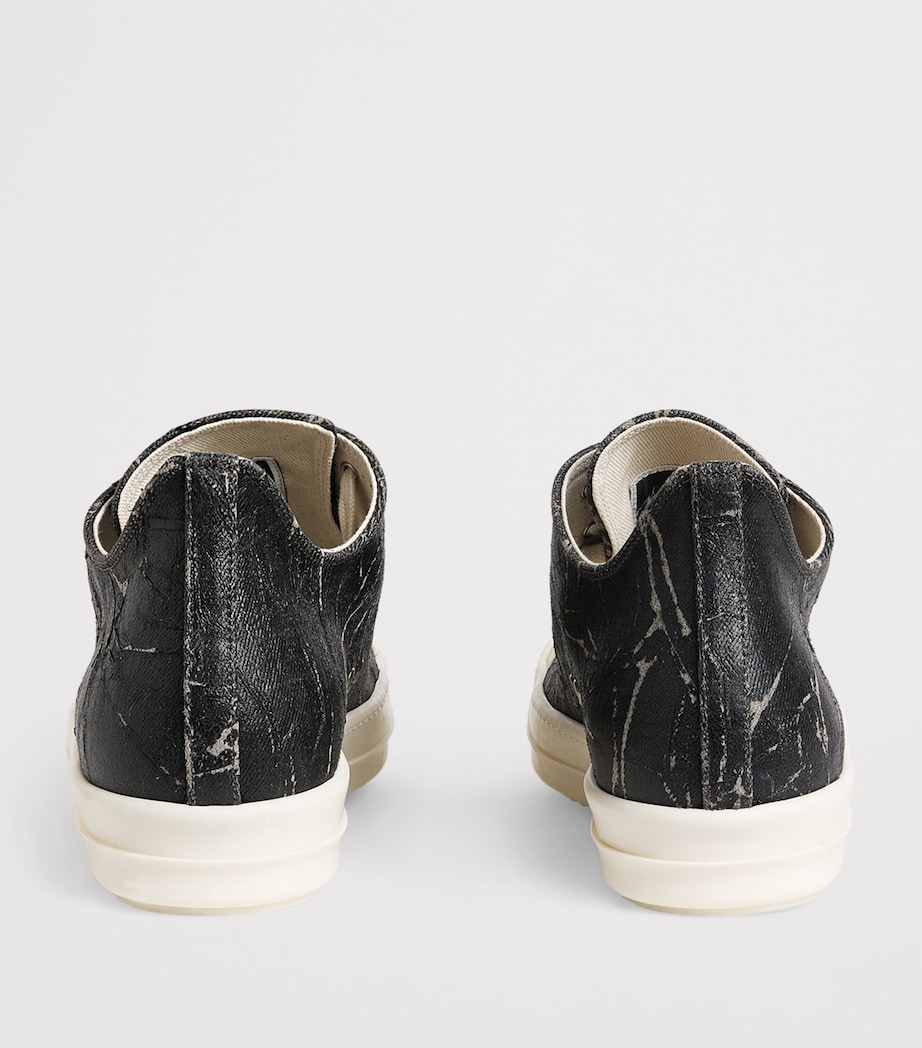 DRKSHDW Megacrust Denim Classic Low-Top Sneakers FOIL/MILK/MILK/ 5911 Image 4
