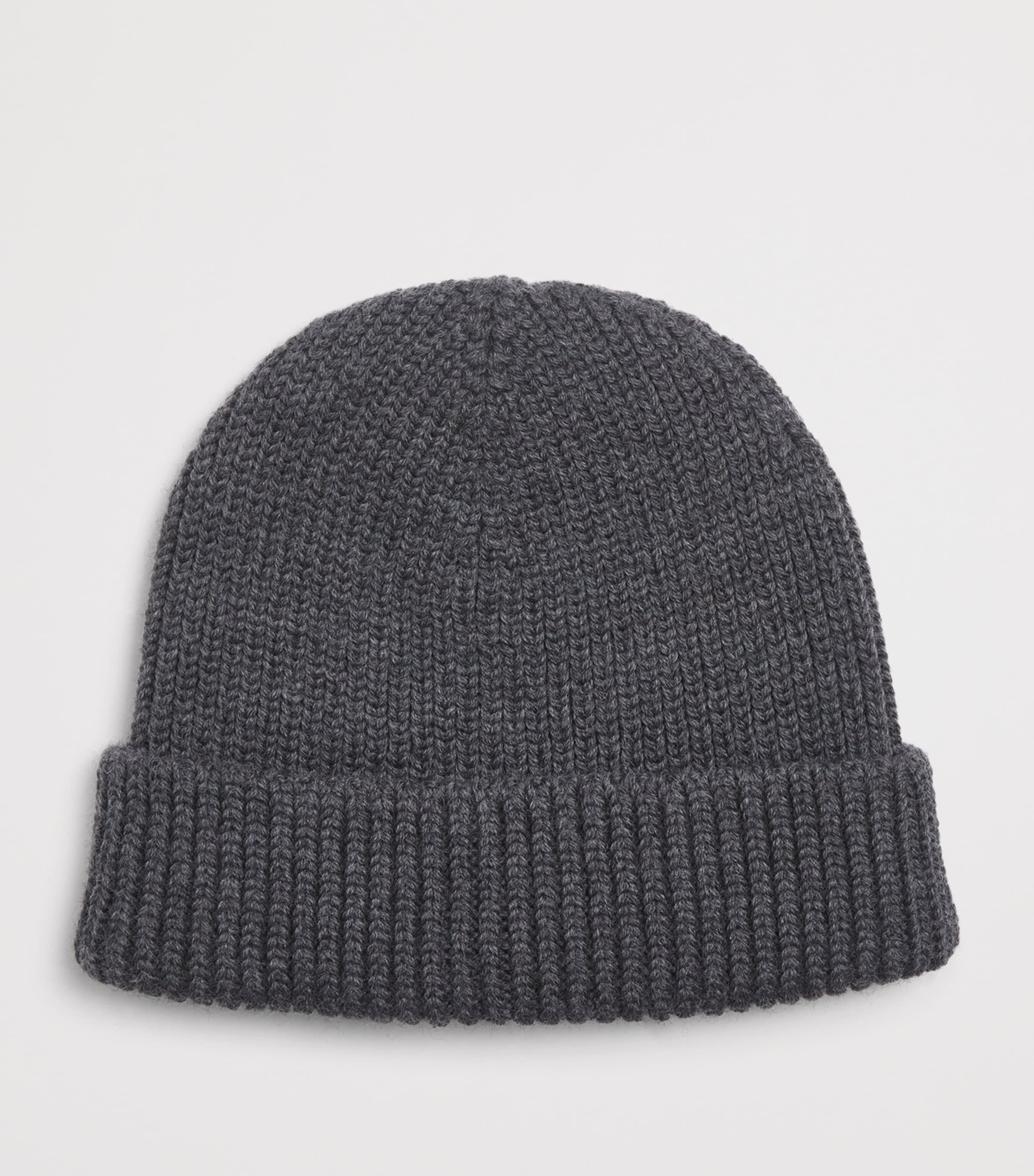 AMI Paris Ami de Coeur Beanie : Gris Chine / Rouge Image 2
