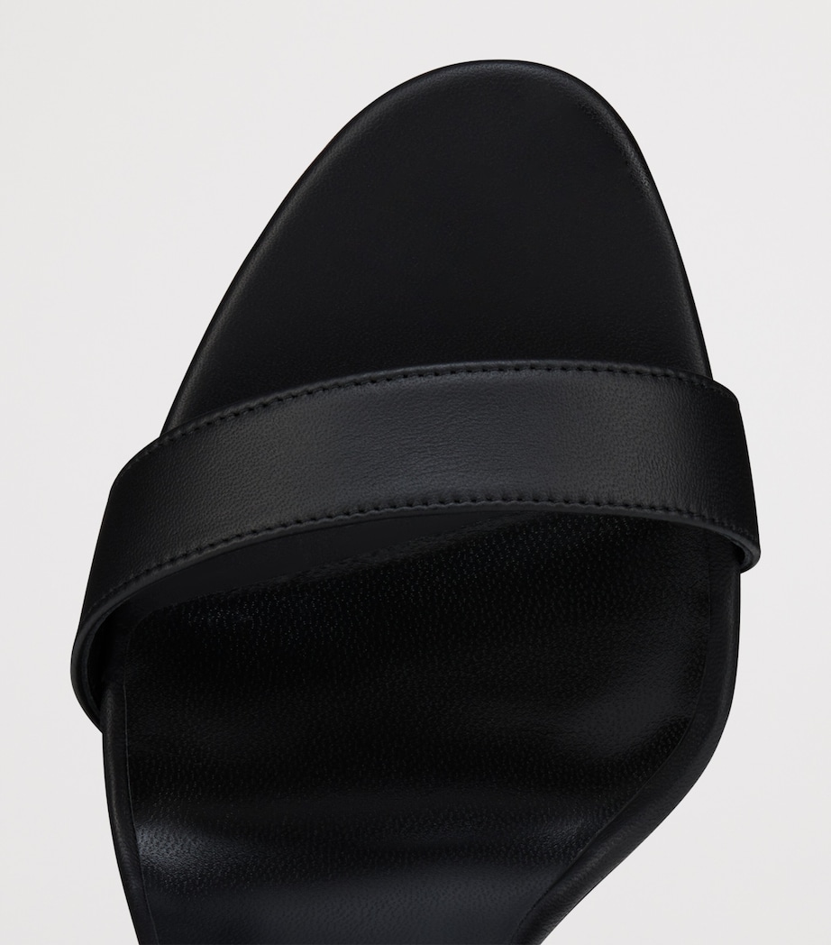 Miss Z Nappa Leather Heeled Sandals 100 B439 Image 4