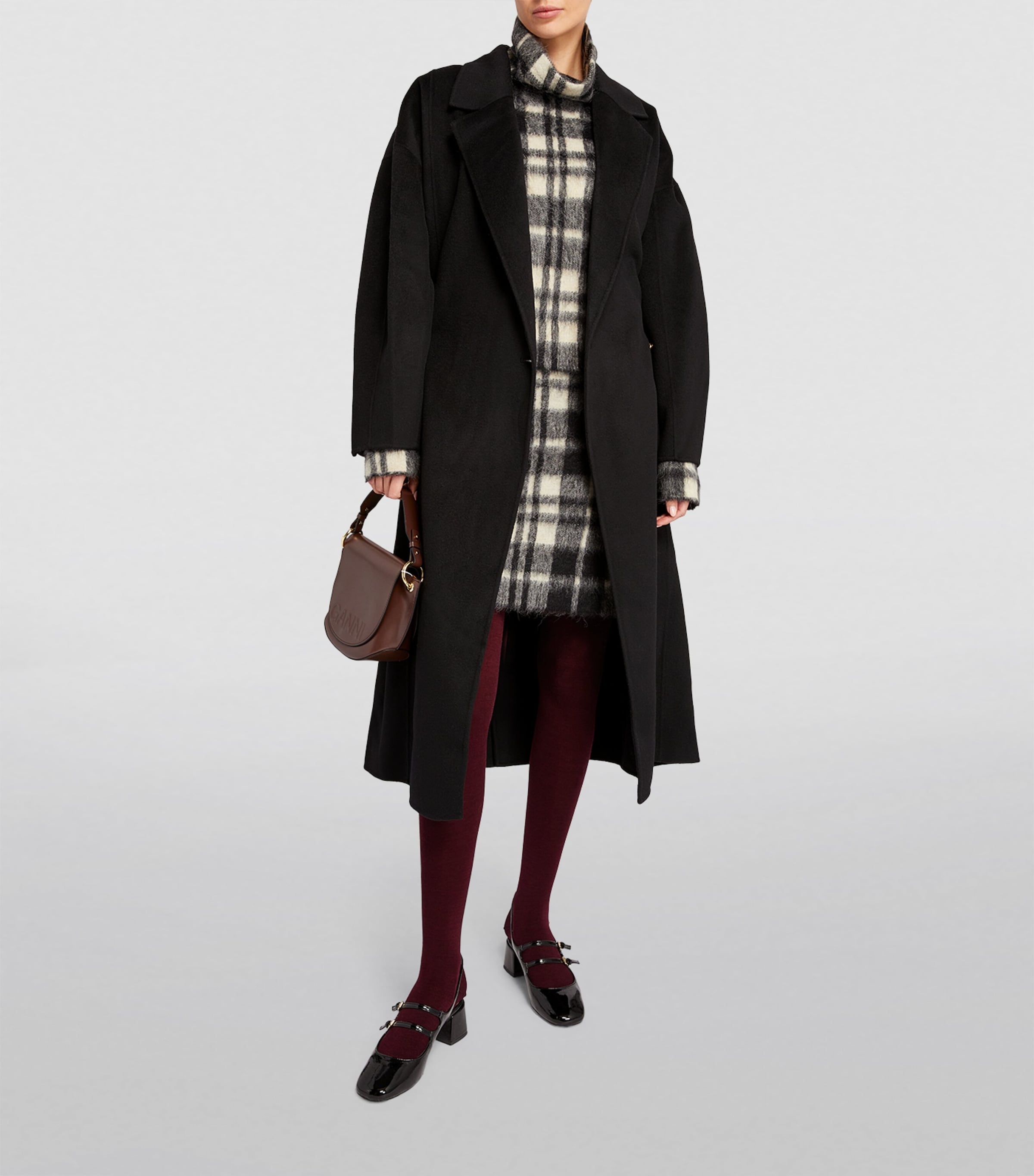 Soft Merino Tights 8596 BAROLO Image 3