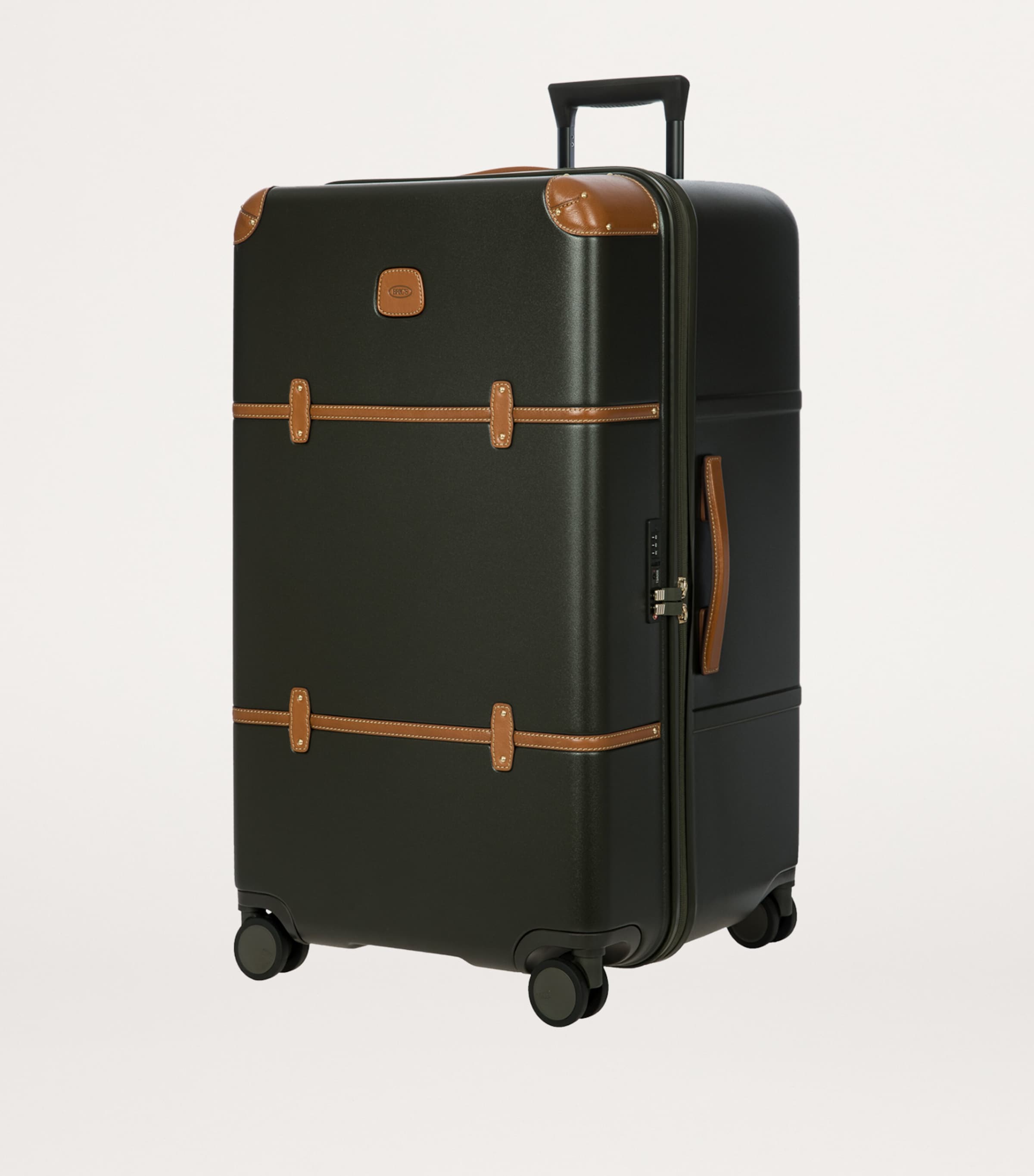 Bric's Bellagio 3 Wheeled Trunk (80cm) Olive Image 7