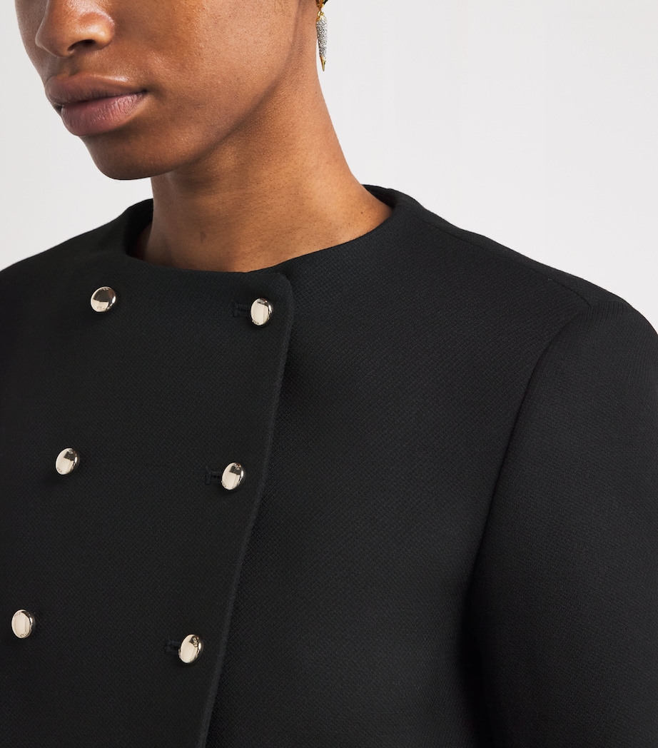 Cropped Spencer Jacket BLACK Image 6