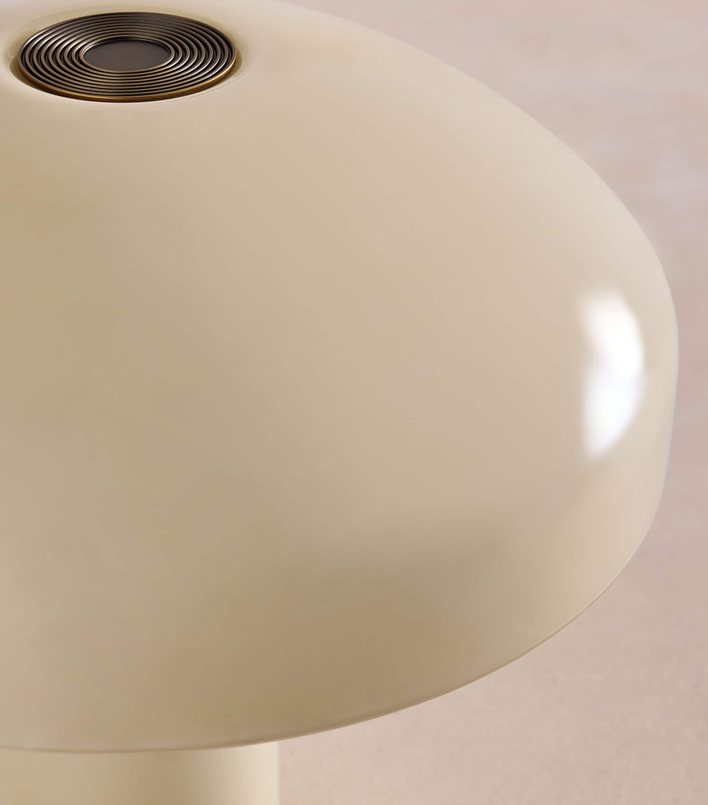 Soho Home Large Janie Portable Table Lamp Cream Image 4