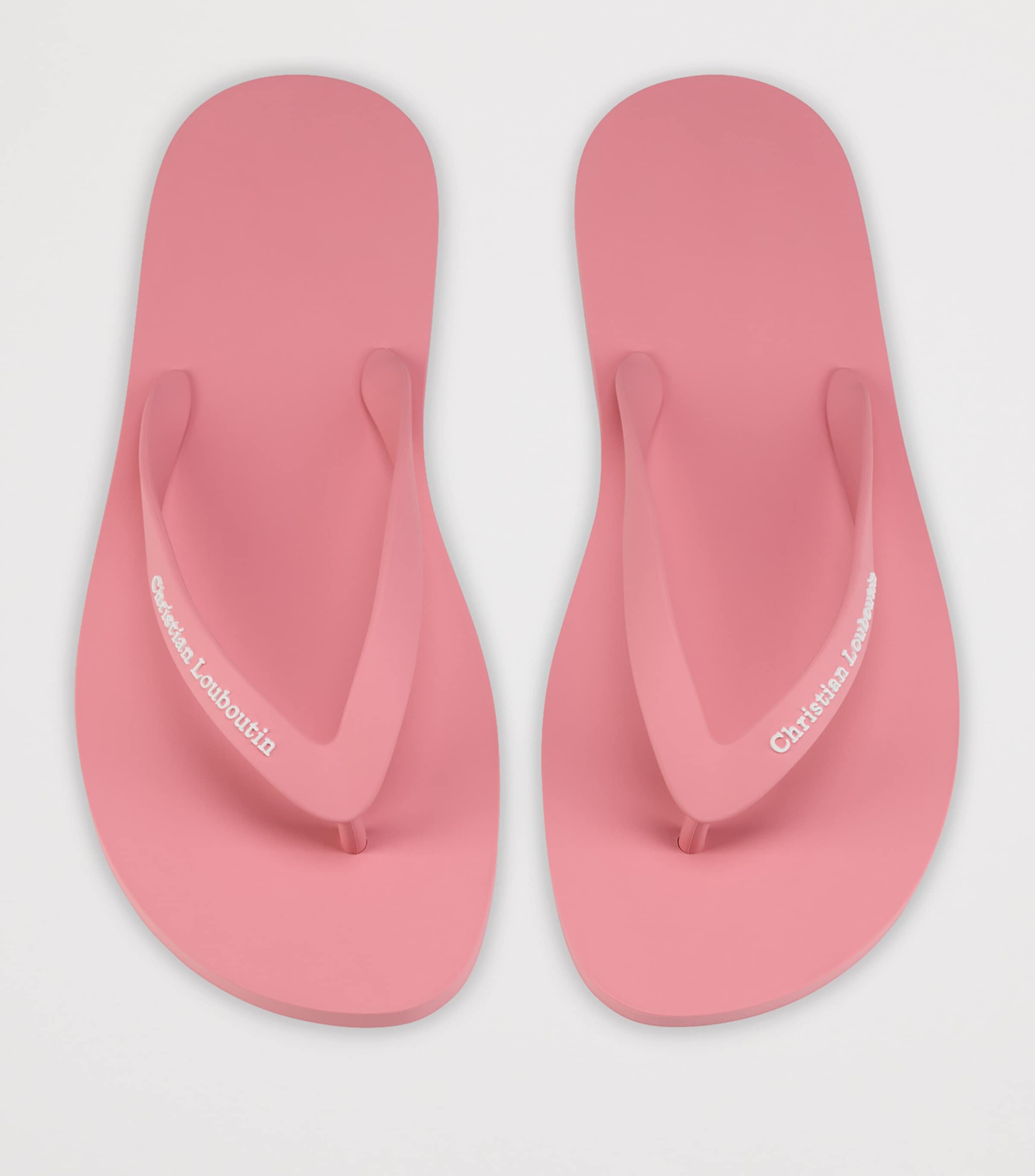 Christian Louboutin The Christian Louboutin Summer Flat Rubber Sandals Image 3
