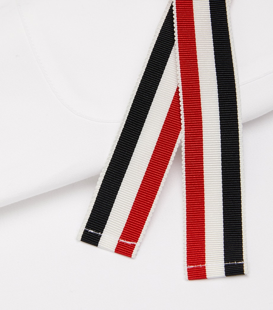 4-Bar Stripe Bow-tie Shirt WHITE Image 5