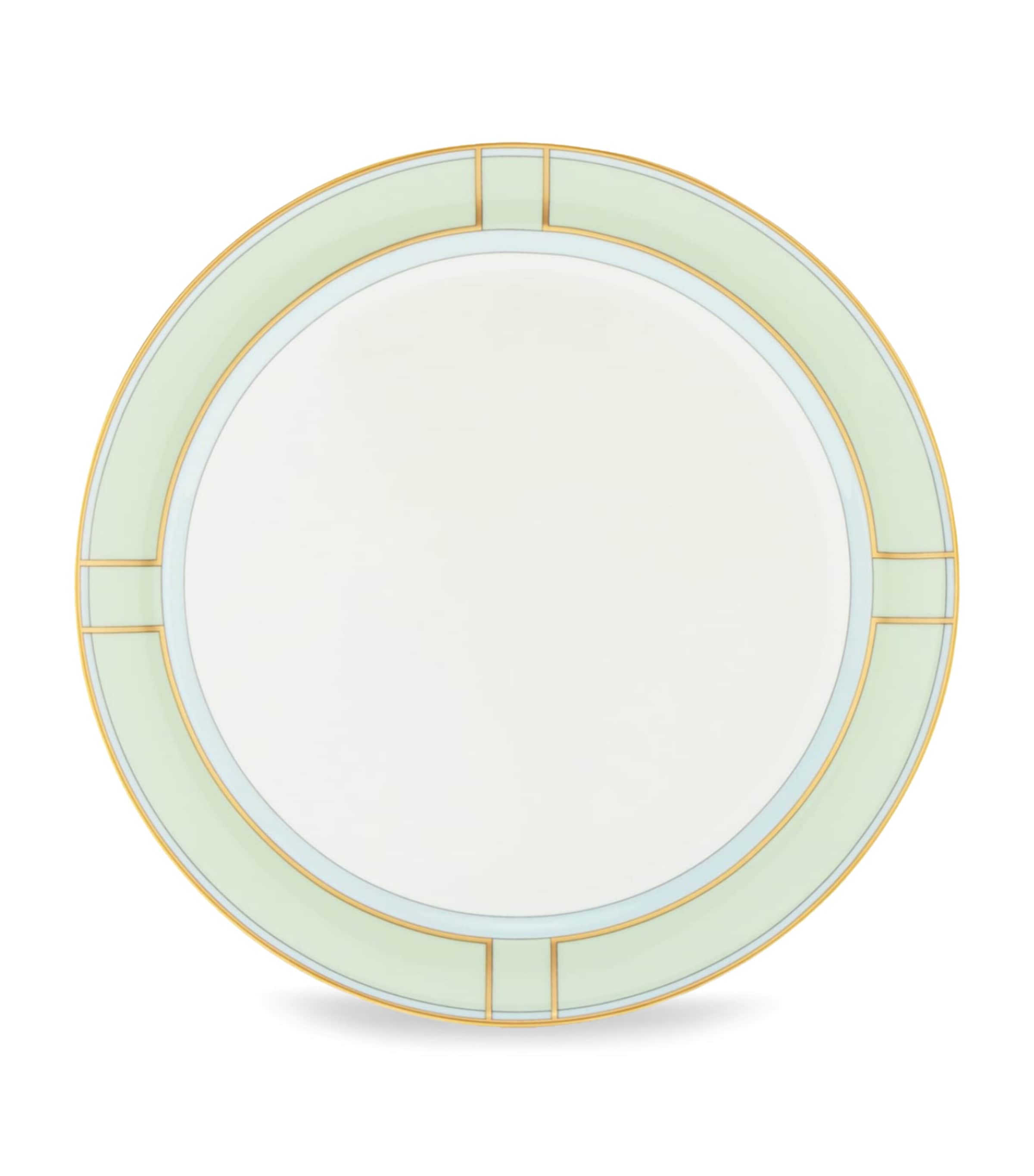 GINORI 1735 Porcelain Colonna Diva Verde Dinner Plate (27cm) | Dining | Tableware | Plates