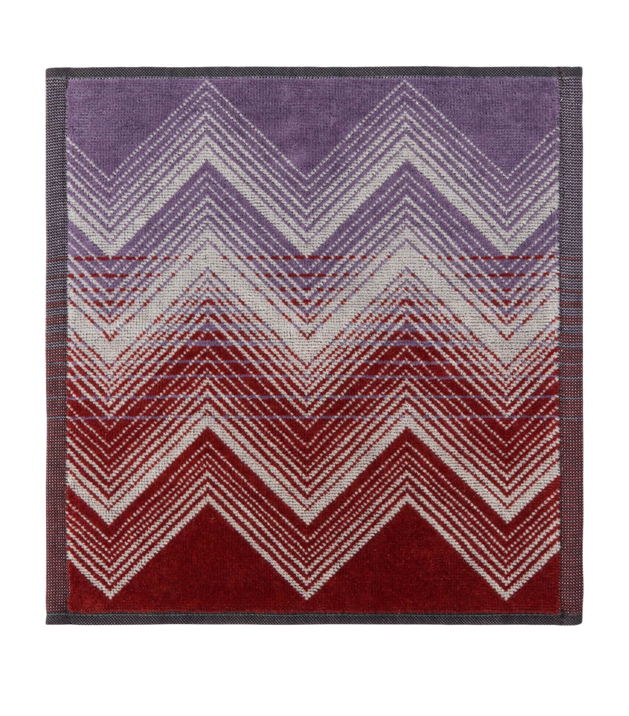 Missoni Home Set of 6 Marea Facecloths (30cm x 30cm) Image 3