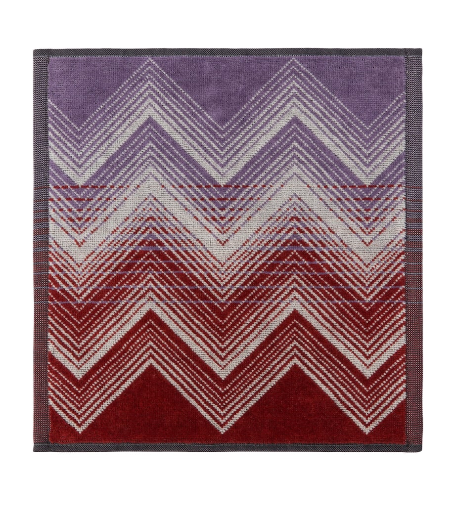 Missoni Home Set of 6 Marea Facecloths (30cm x 30cm) Image 3