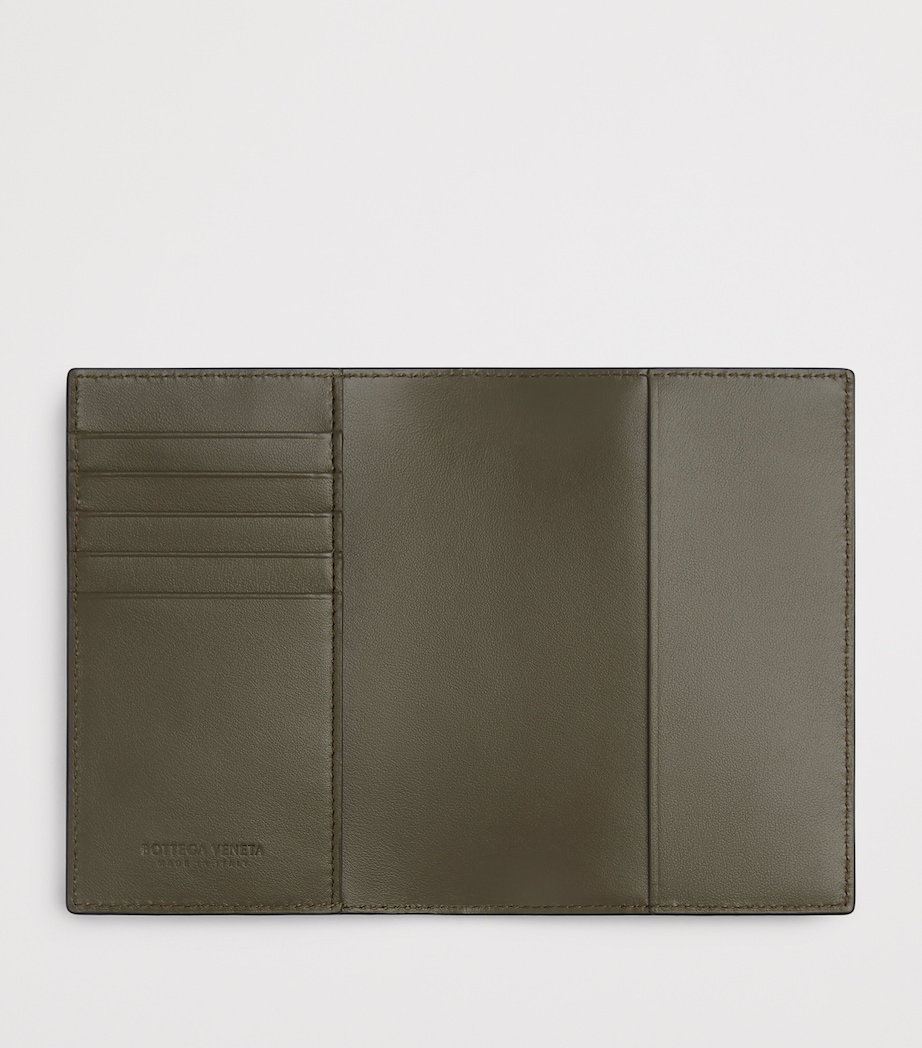 Leather Intrecciato Passport Holder 3258 Image 2