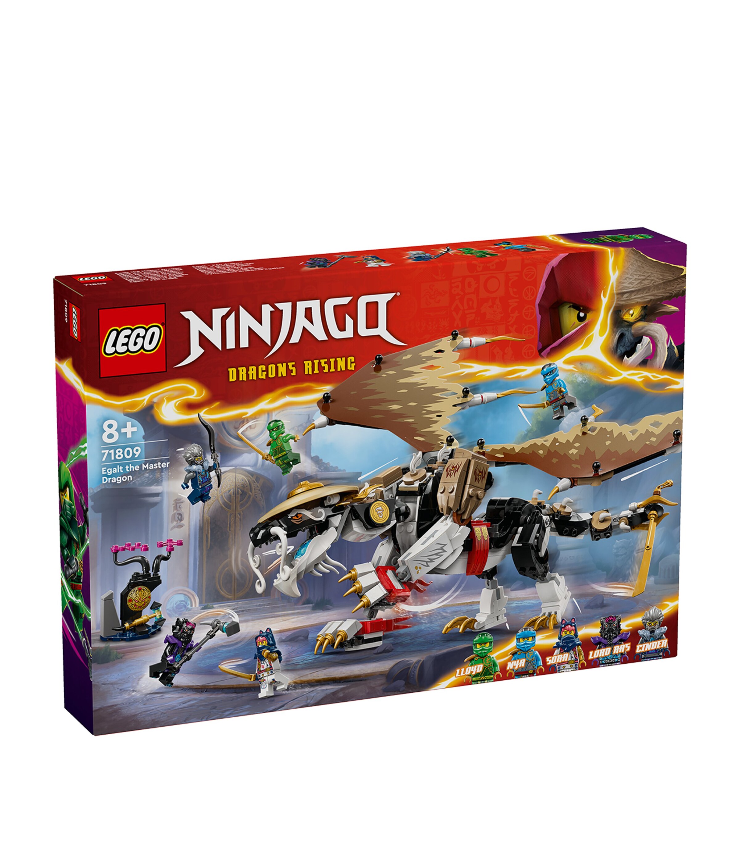 Lego NINJAGO Egalt the Master Dragon Toy Ninja Playset 71809 | Harrods HK