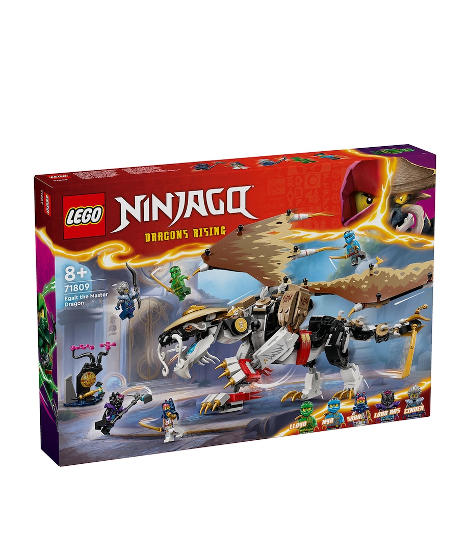 Lego NINJAGO Egalt the Master Dragon Toy Ninja Playset 71809 | Harrods HK