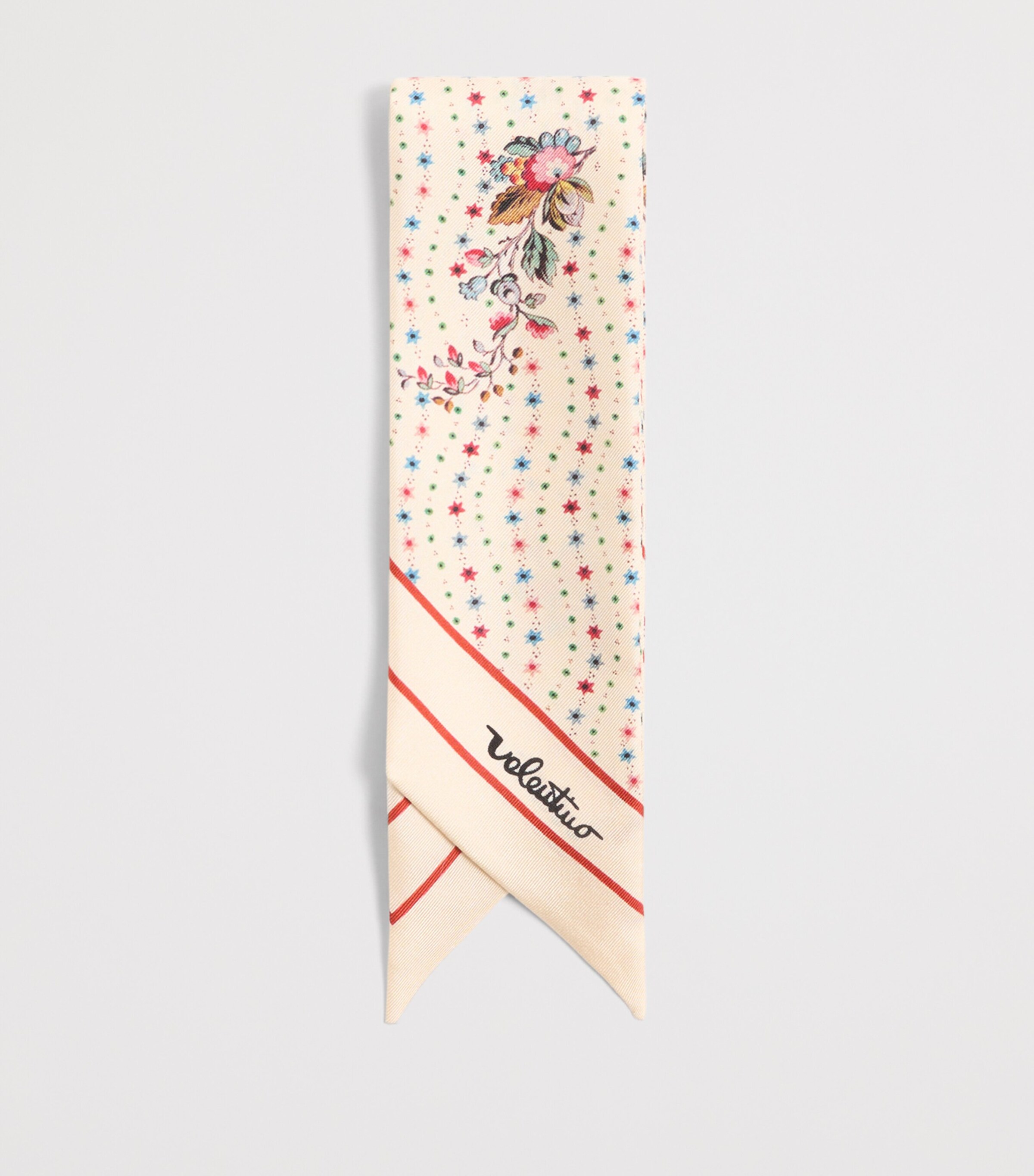 Silk Papier Floreal Scarf ZC9 Image 3