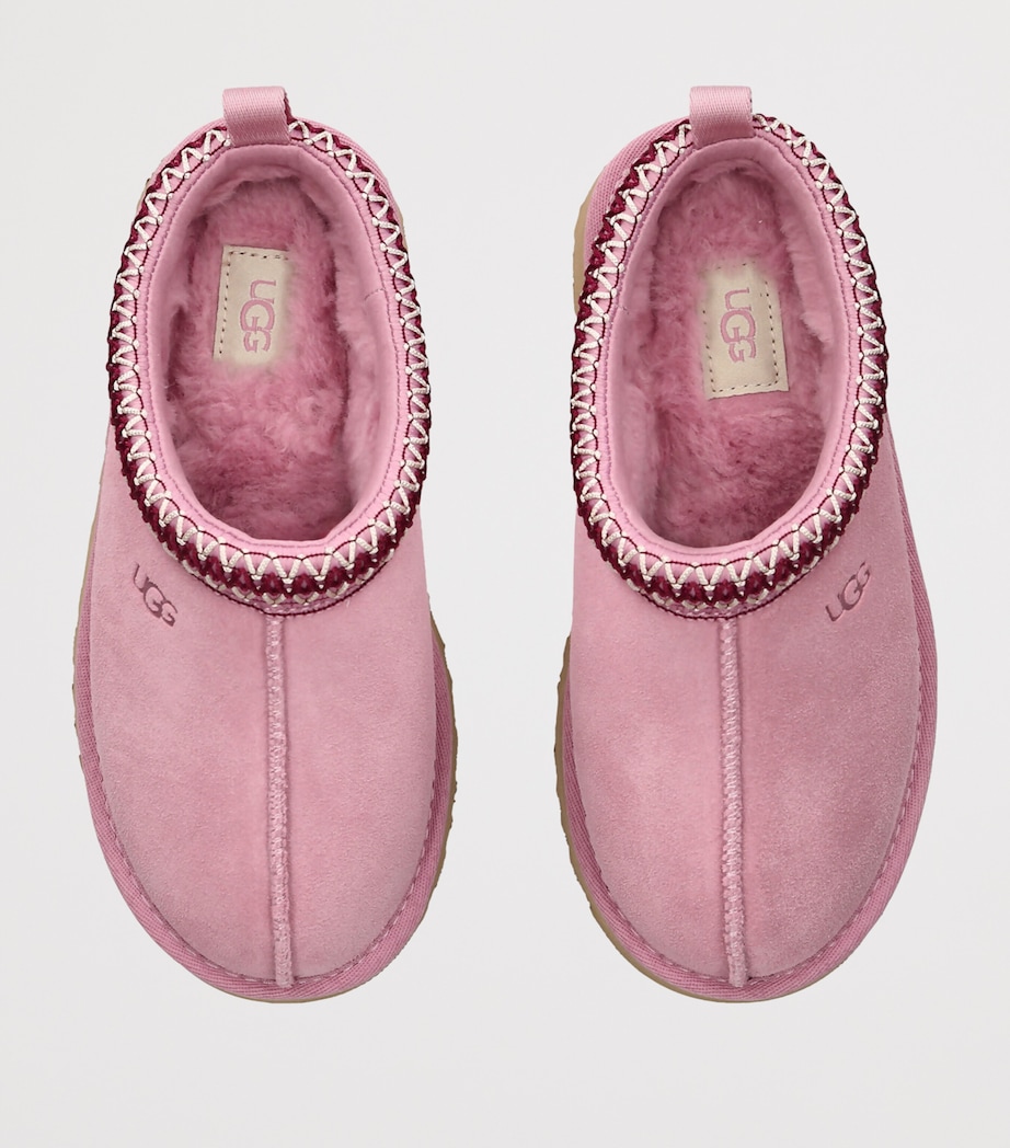 UGG Kids Suede Tazz Slippers Pink Image 3