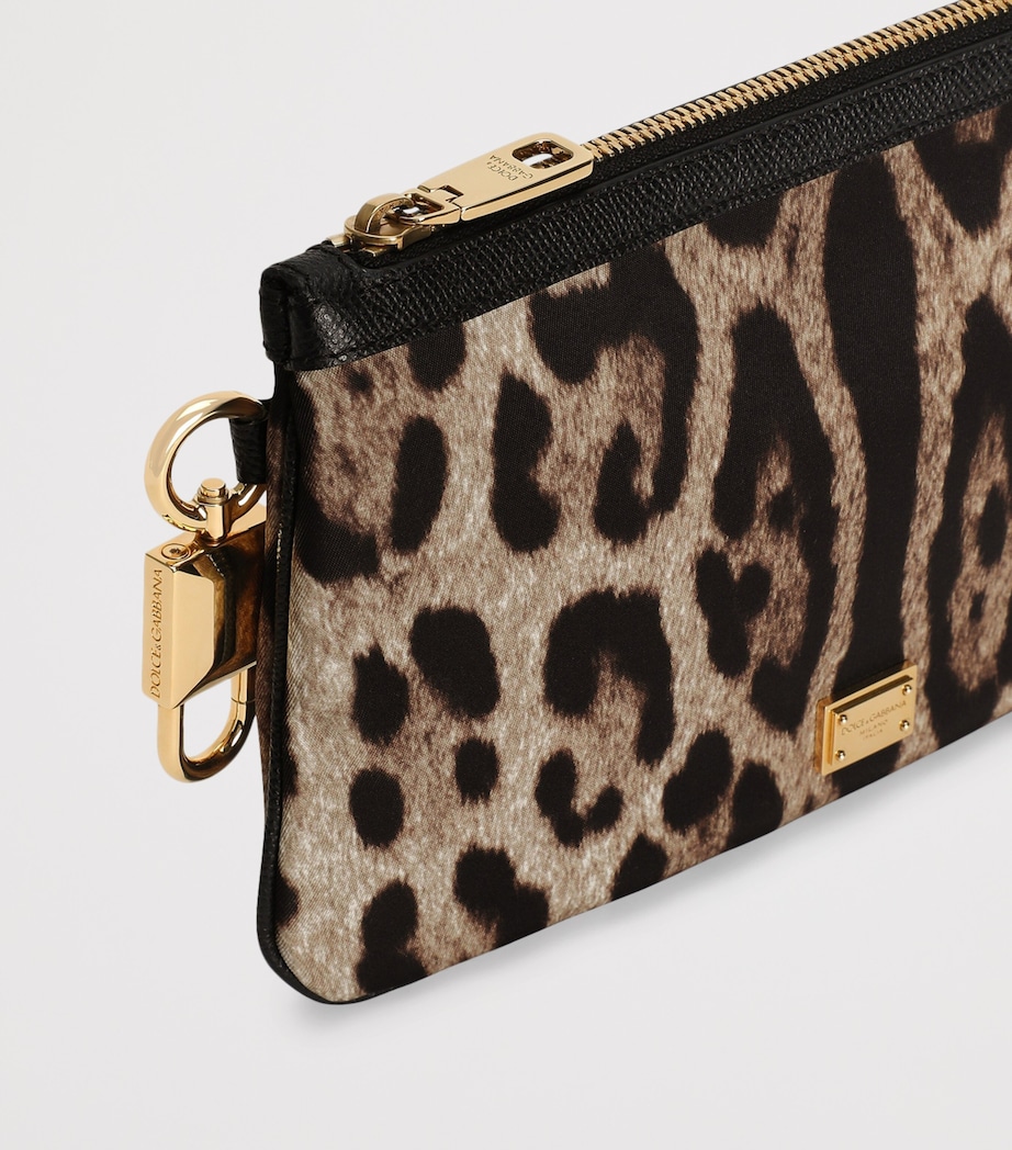 Dolce&Gabbana Leopard Print Pouch Leo New Image 4