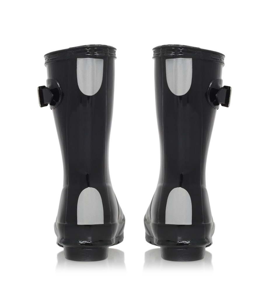Original Gloss Wellington Boots BLACK Image 2