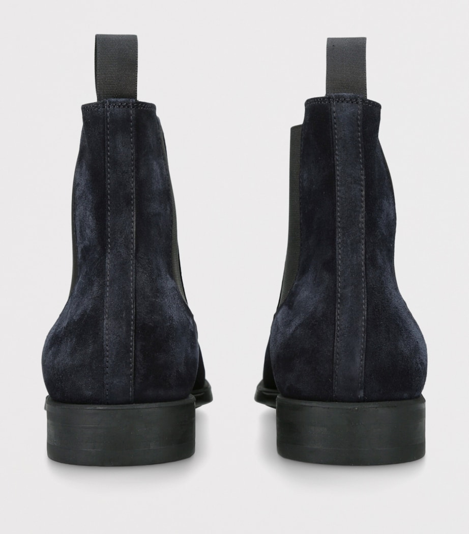 Suede Madison Chelsea Boots NAVY Image 2