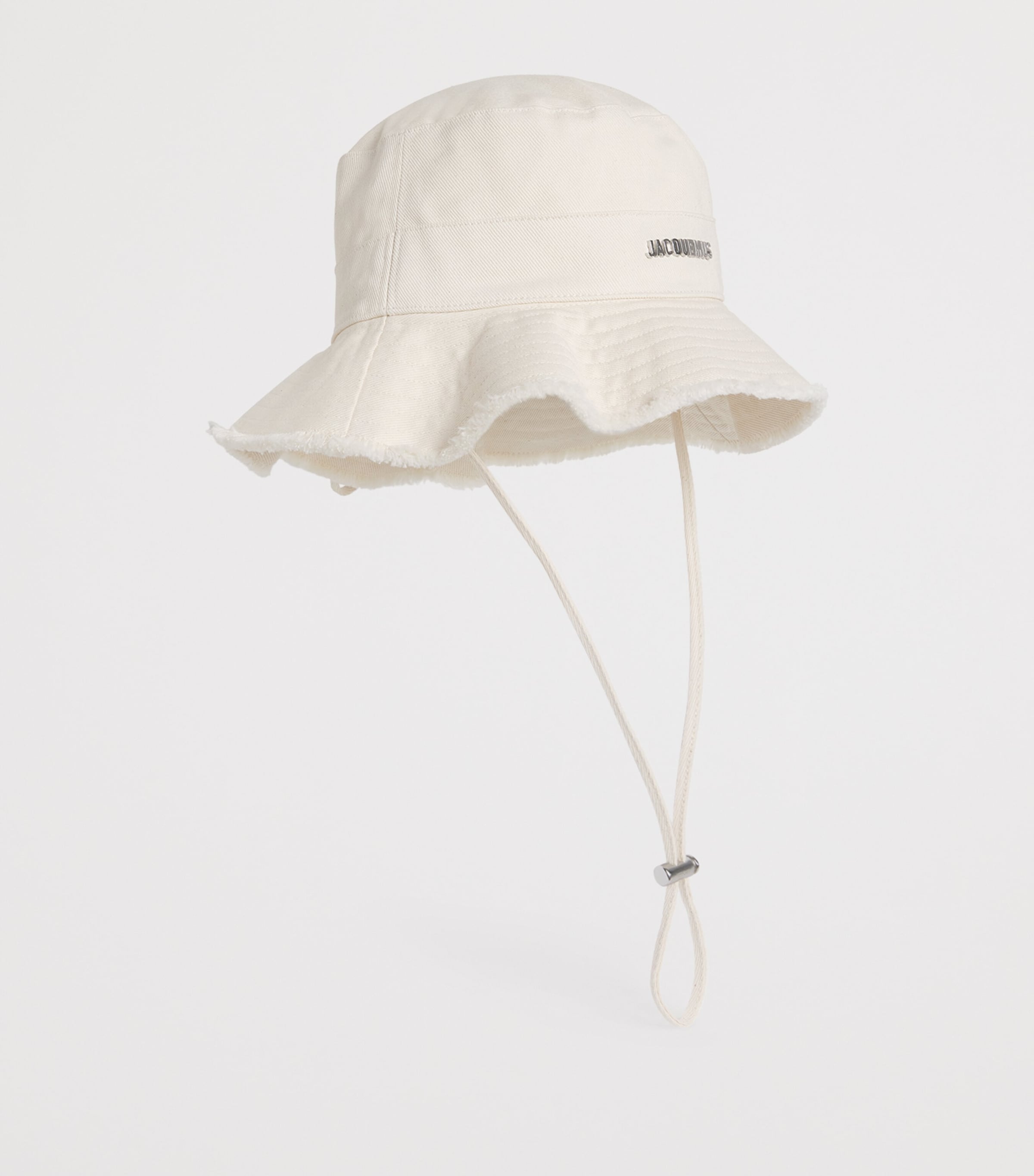 Jacquemus White Cotton Artichaut Bucket Hat | Harrods US