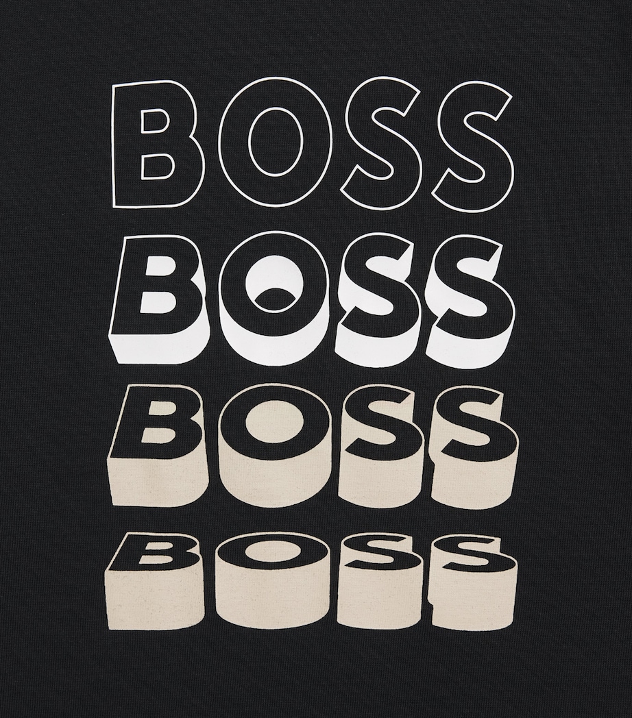 BOSS Kidswear Cotton Logo T-Shirt (4-16 Years) Image 3