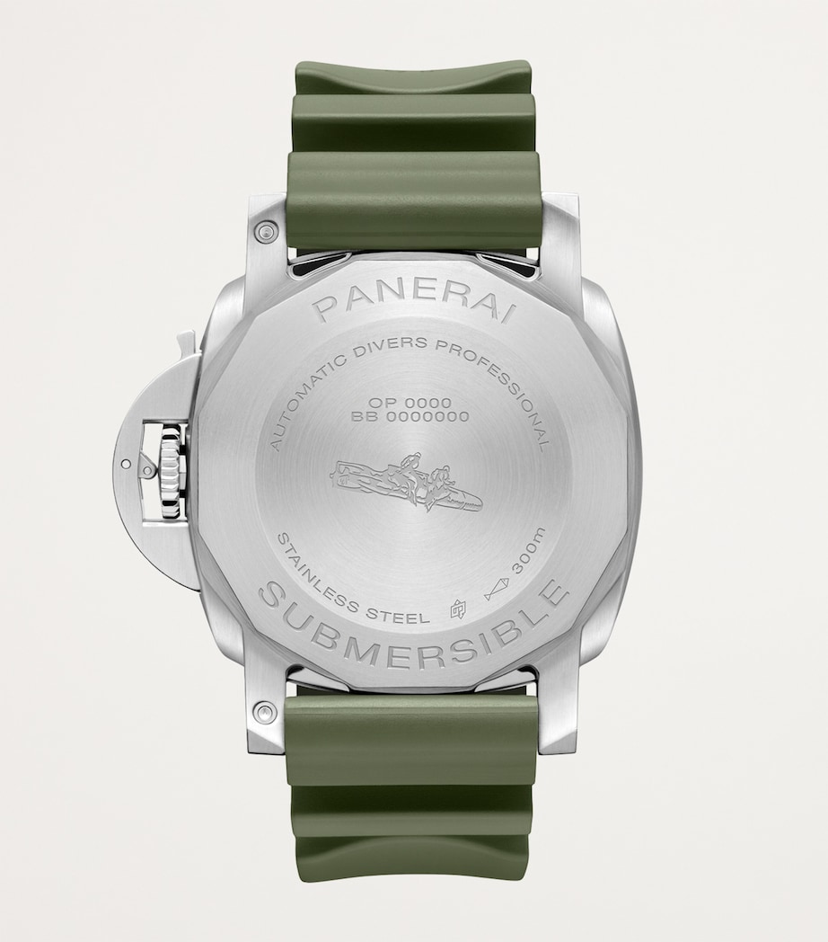 Stainless Steel Submersible Watch 44mm WHITE Image 2